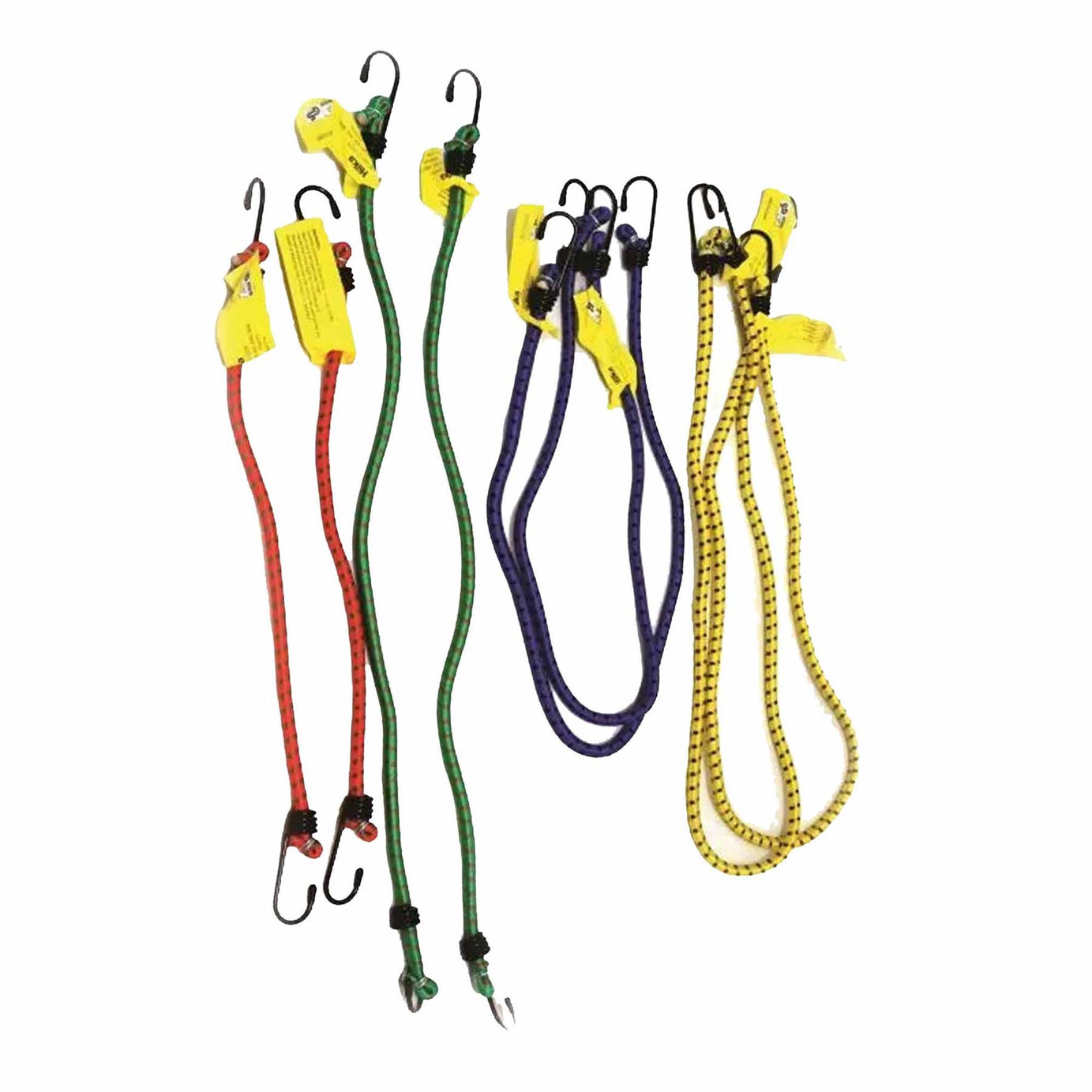 8mm Mixed Bungee Straps Set
