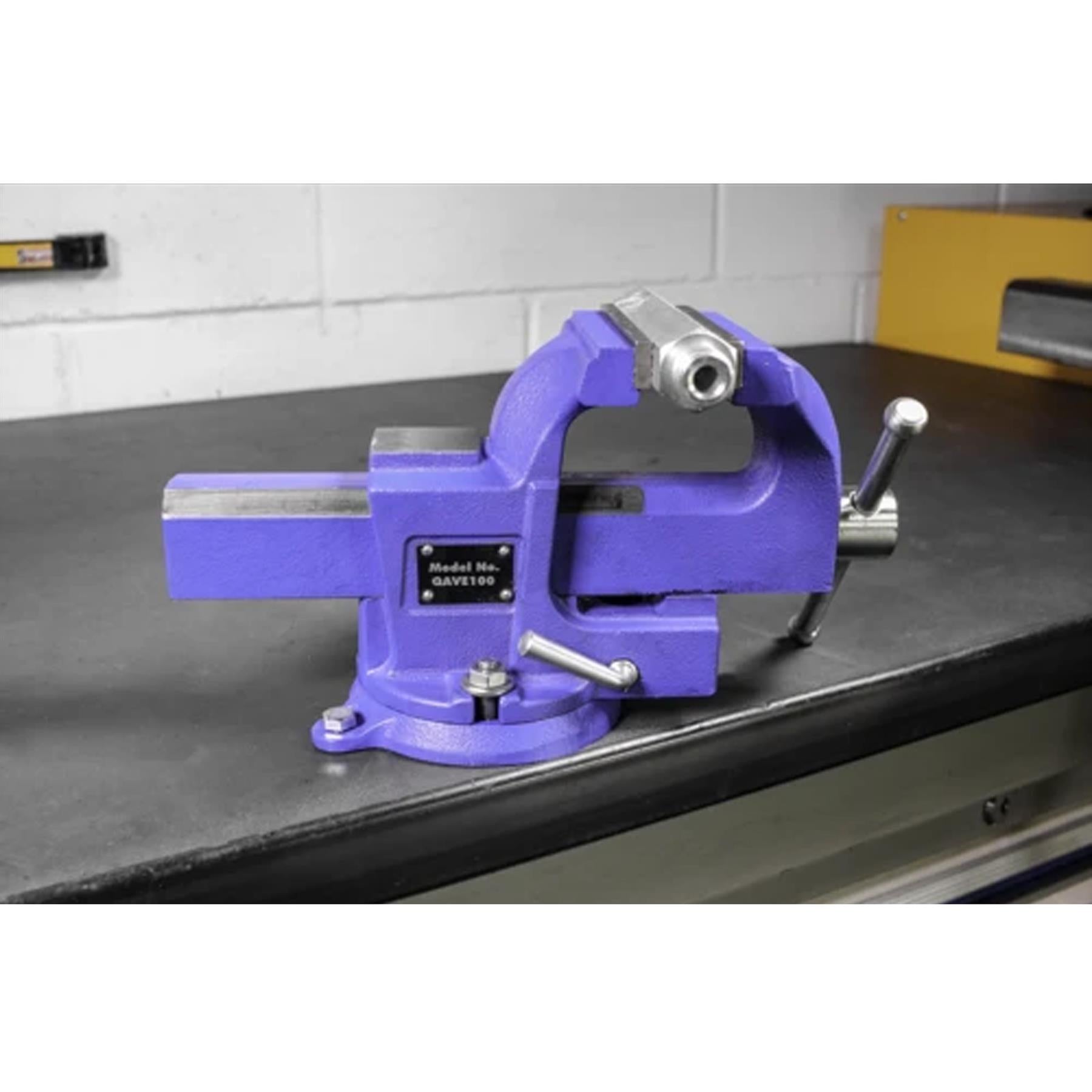 Sealey Vice 100mm Quick Action Swivel Base SG Iron