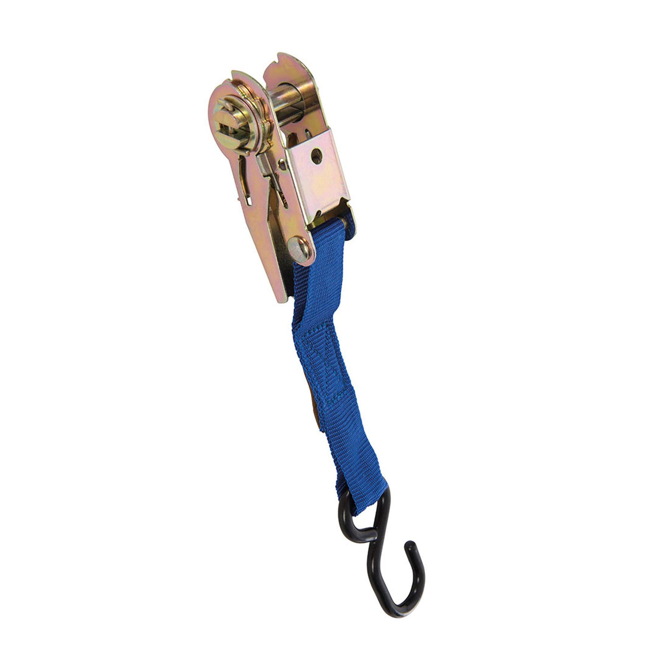 Ratchet Tie Down Strap S-Hook 4.5M X 25mm Rated 150Kg Capacity 375Kg