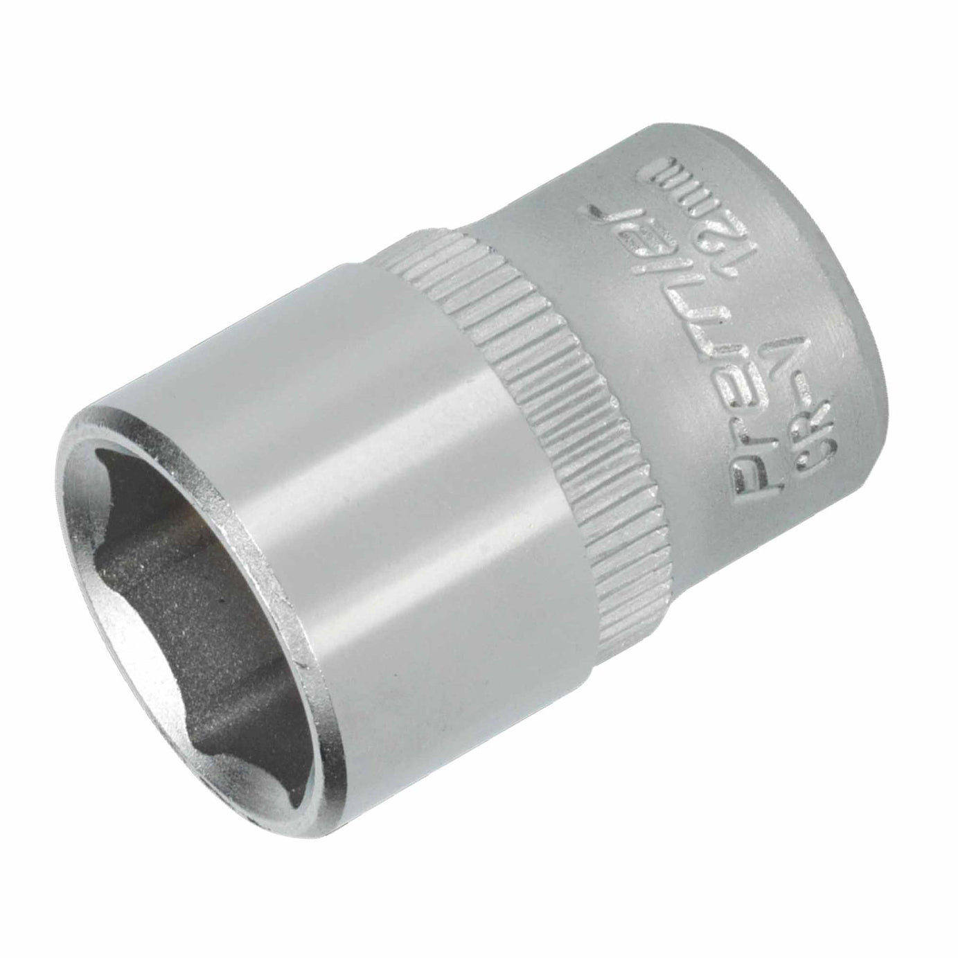 Sealey WallDrive Socket 12mm 1/4"Sq Drive Chrome Vanadium Steel