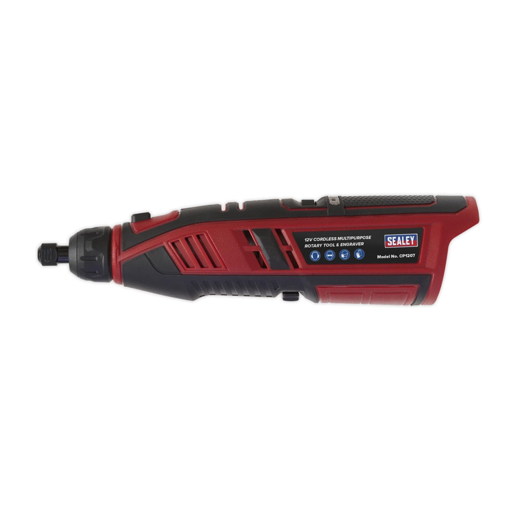 Sealey Cordless Multipurpose Rotary Tool & Engraver Kit 49pc 12V Li