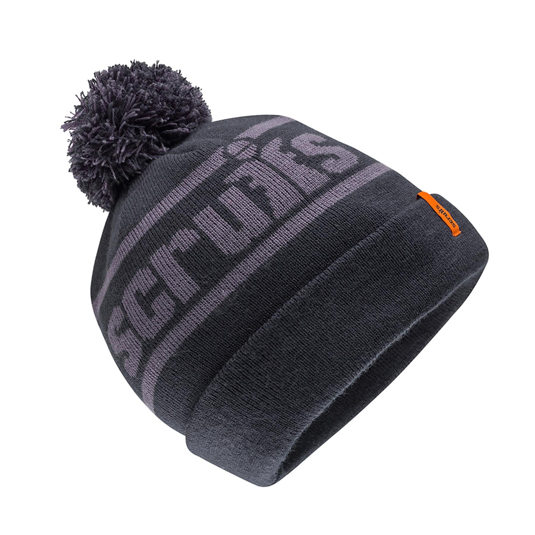 Scruffs Trade Bobble Hat Navy With Soft Padded