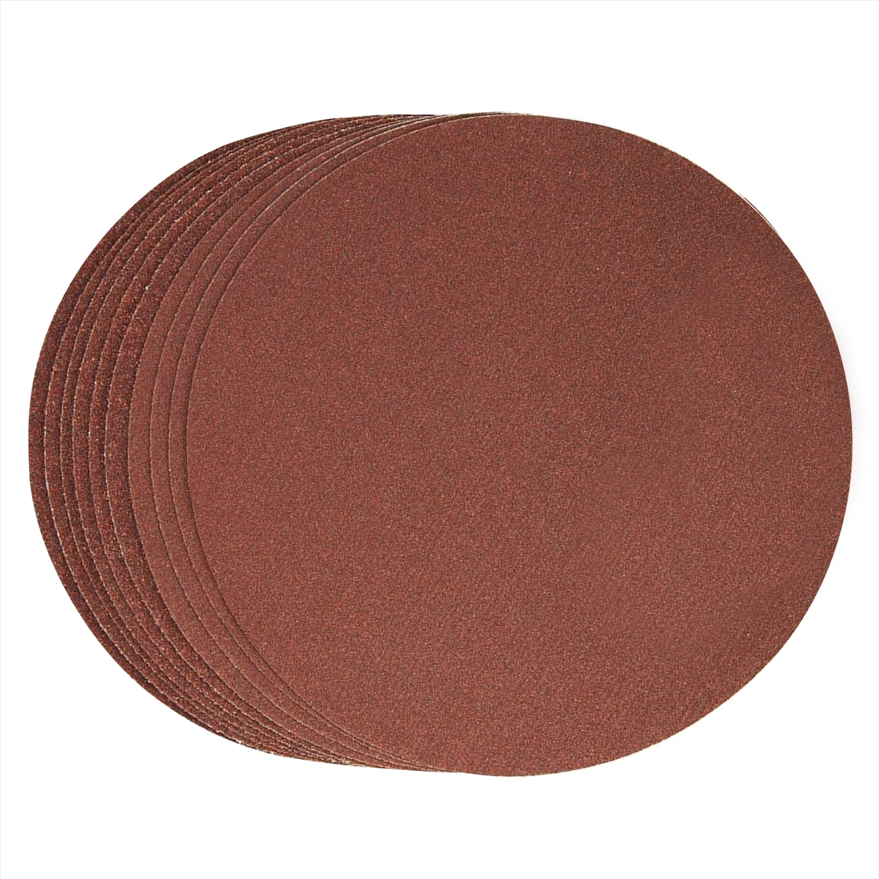 40Pk Self-Adhesive Sanding Discs 150mm Mix Grit 60 80 120 240 Aluminium Oxide