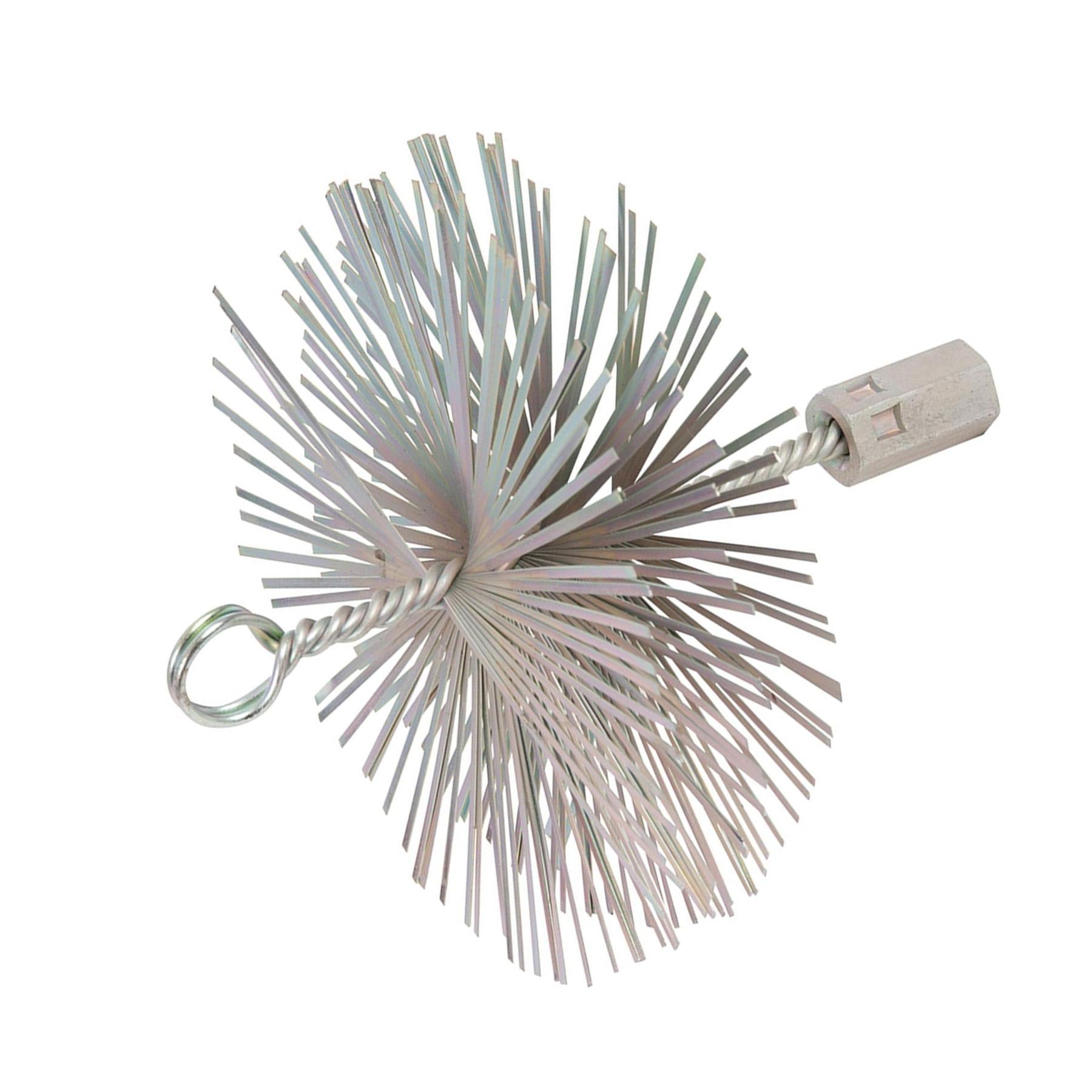 Wire Tube Brush 150mm Ceramic Chimney Chute Flue Cleaning Remove Debris Dirt
