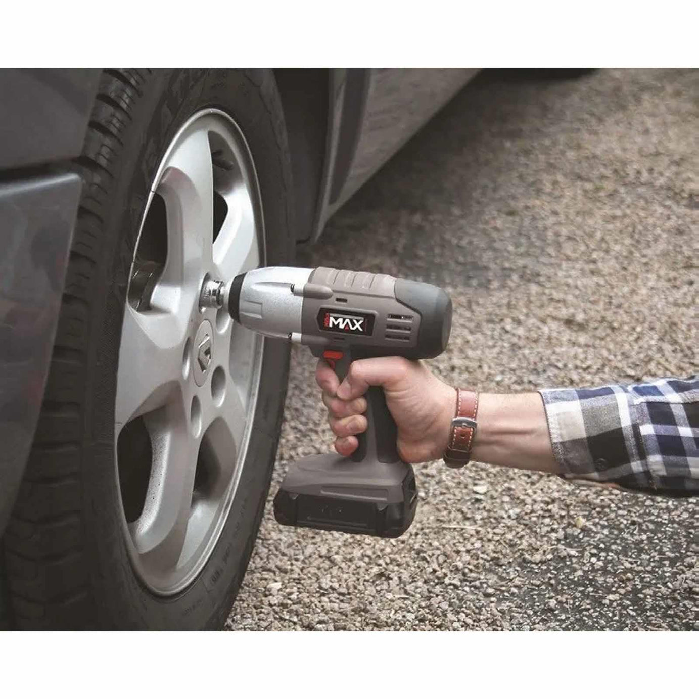 24V Li-ion 1/2" Square Drive Cordless Impact Wrench