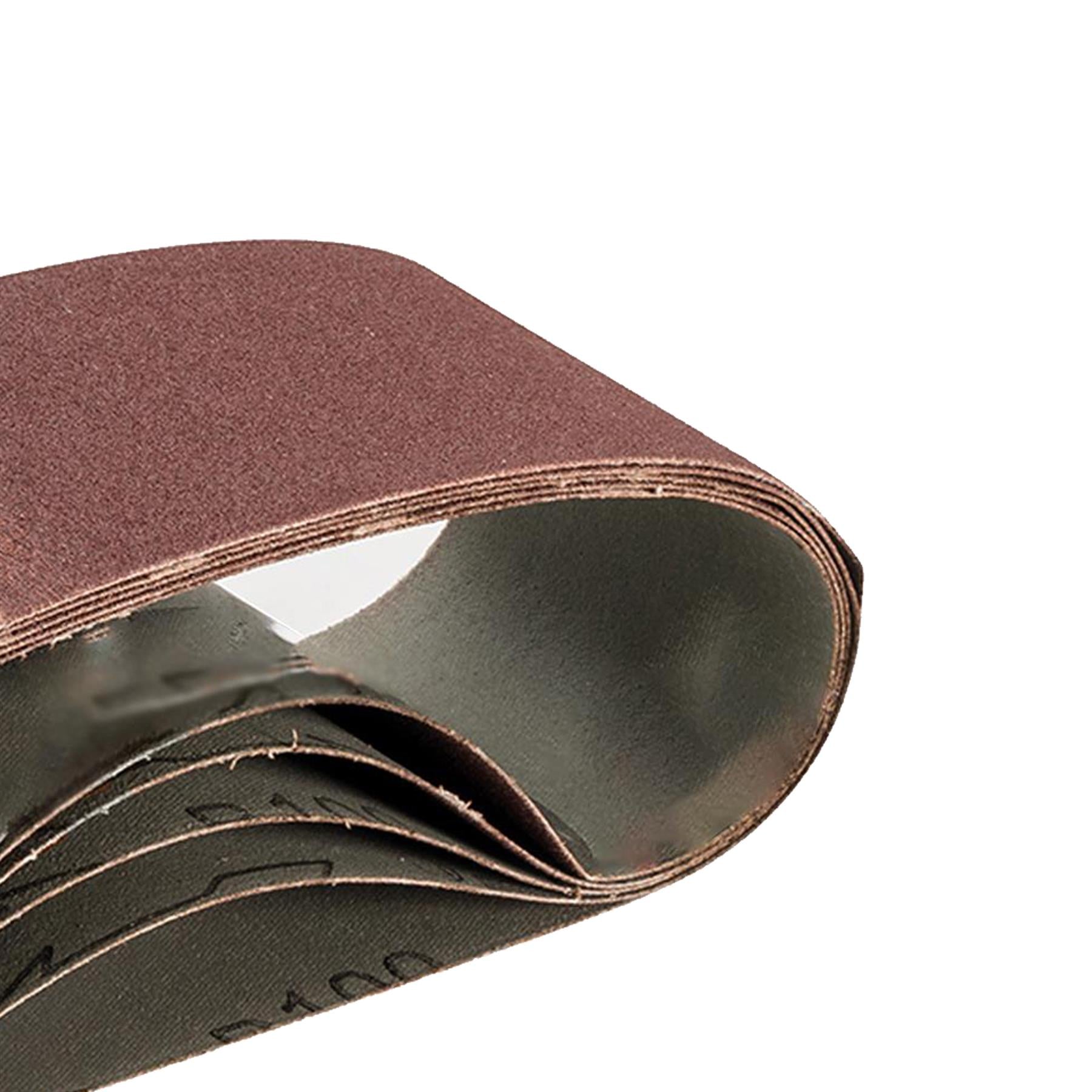 10 x Sanding Belts 75 x 533mm 100 Grits  Dapetz  Sanders MAKITA / BOSCH etc.