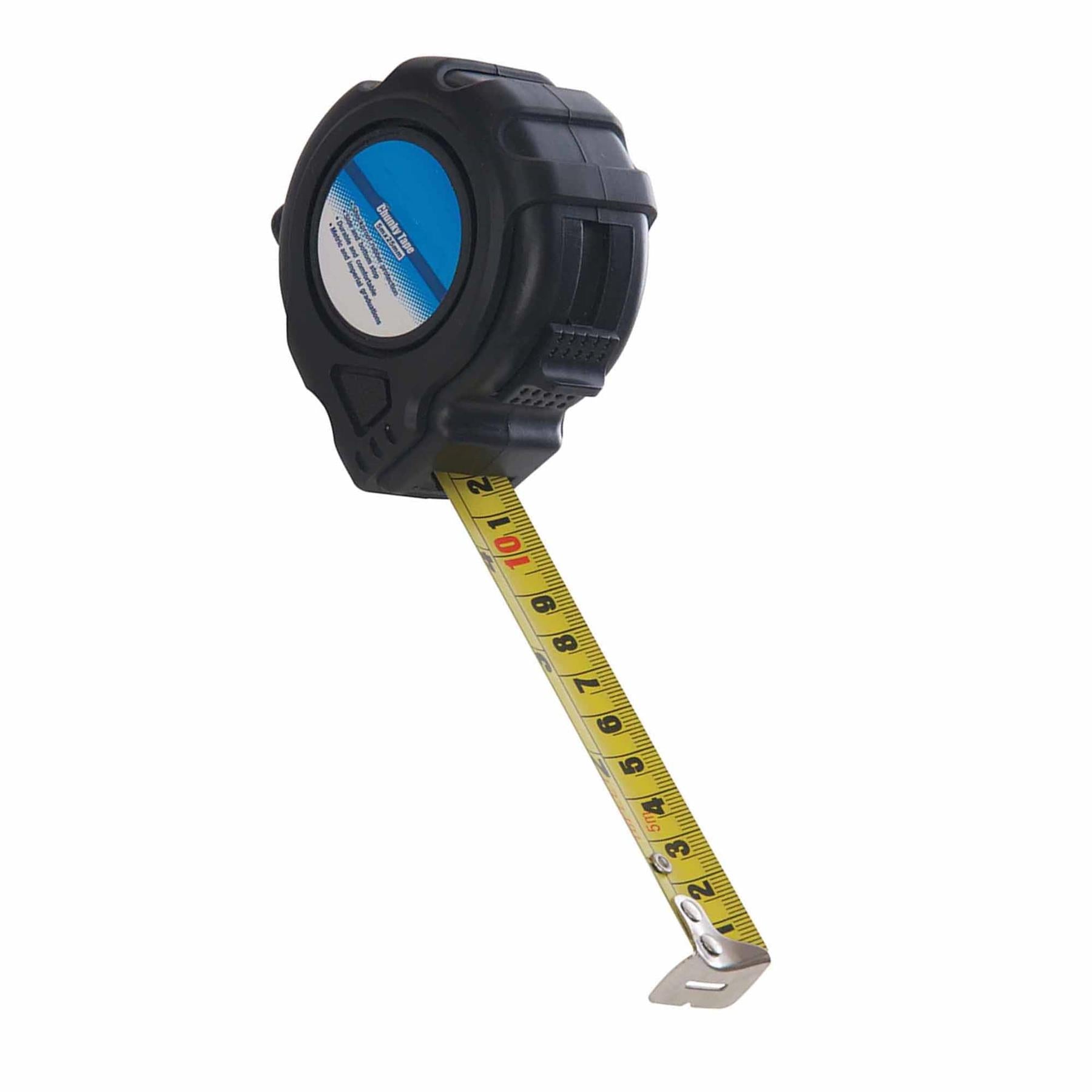 5m x 25mm Tape Measure – Metric & Imperial Measuring–Builders Woodwork DIY