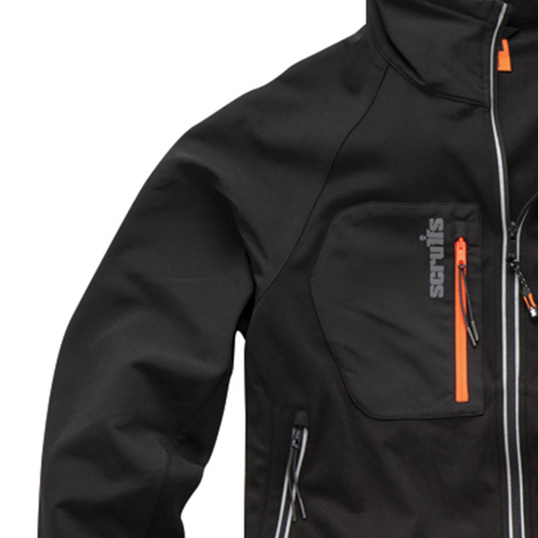 Scruffs Trade Softshell Jacket New Flex Jacket 4 Way Flex- Large