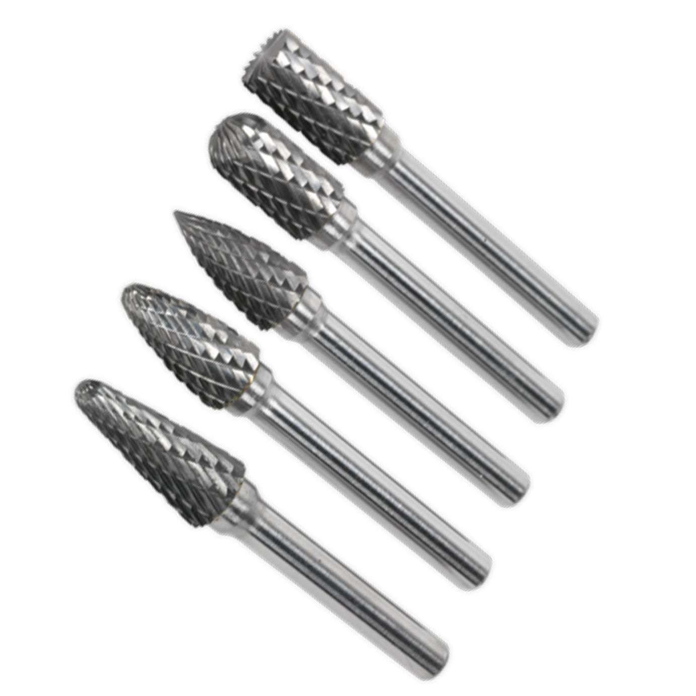 Sealey Tungsten Carbide Rotary Burr Set 5pc