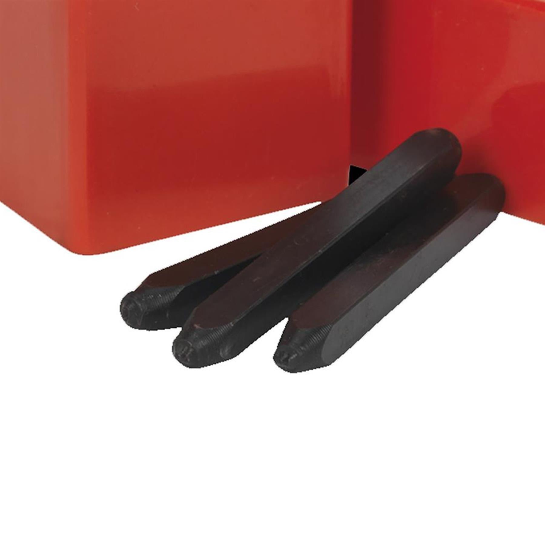 Sealey Letter & Number Punch Set 36pc 2.5mm