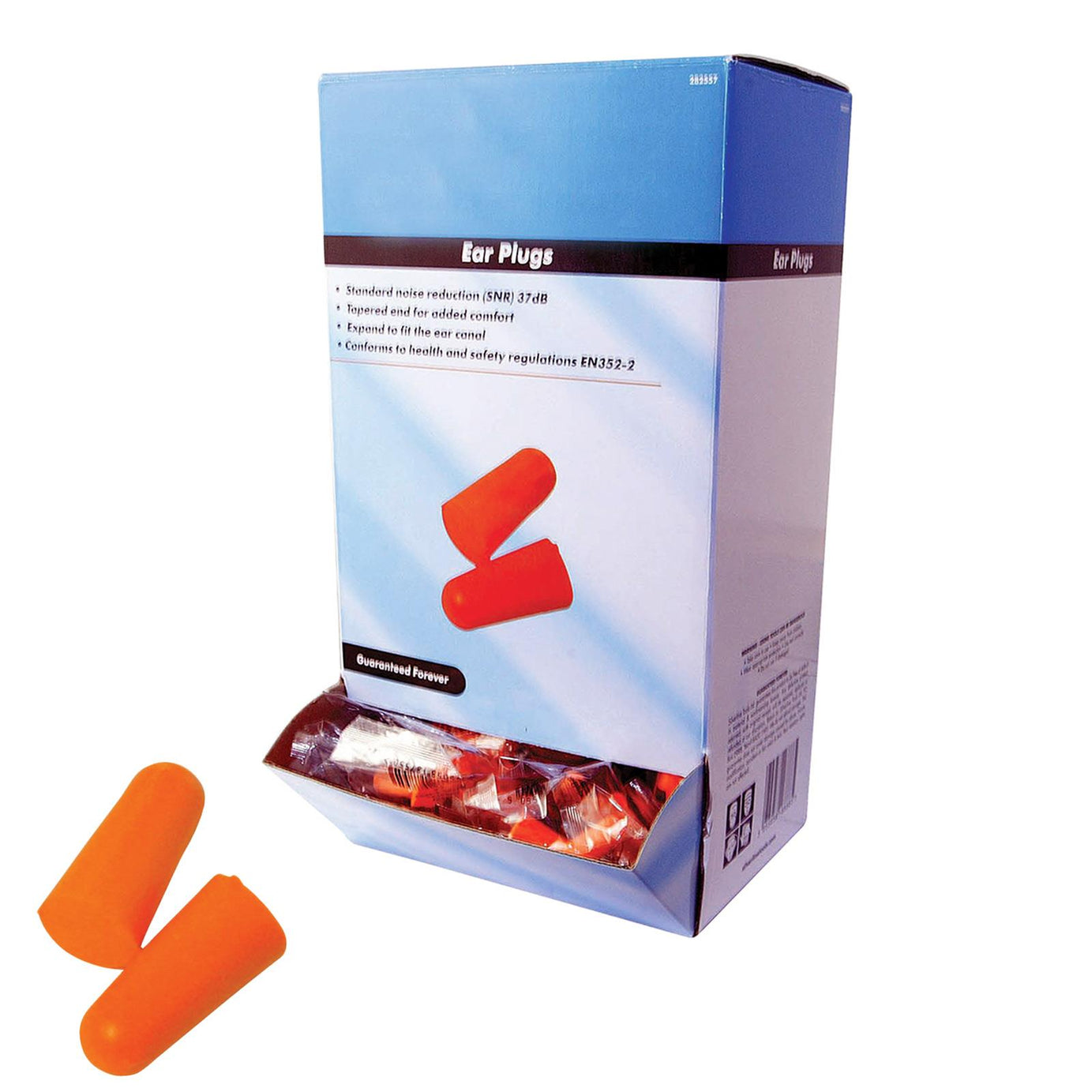 200Pk Ear Plugs SNR 37dB Disposable Hygienic Ear Plugs High Quality New