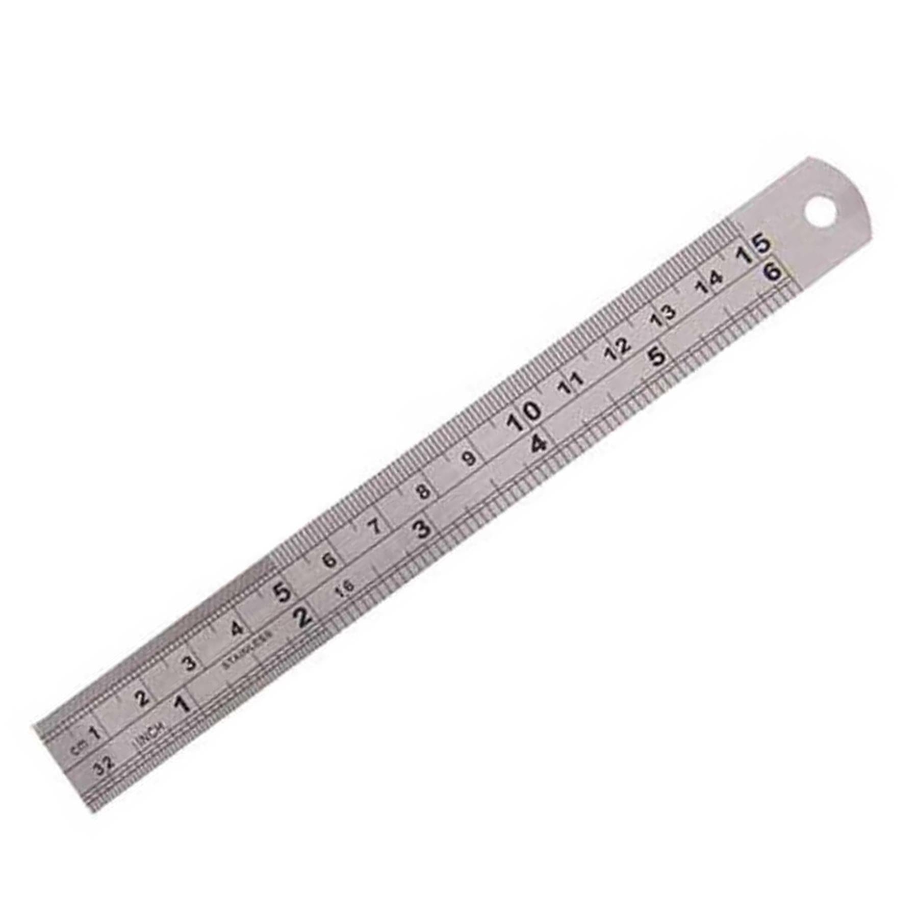 Stainless Steel Rule Imperial Metric Ruler