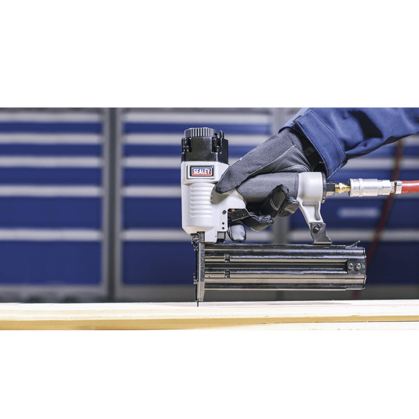 Sealey Air Nail Gun 15-50mm Capacity