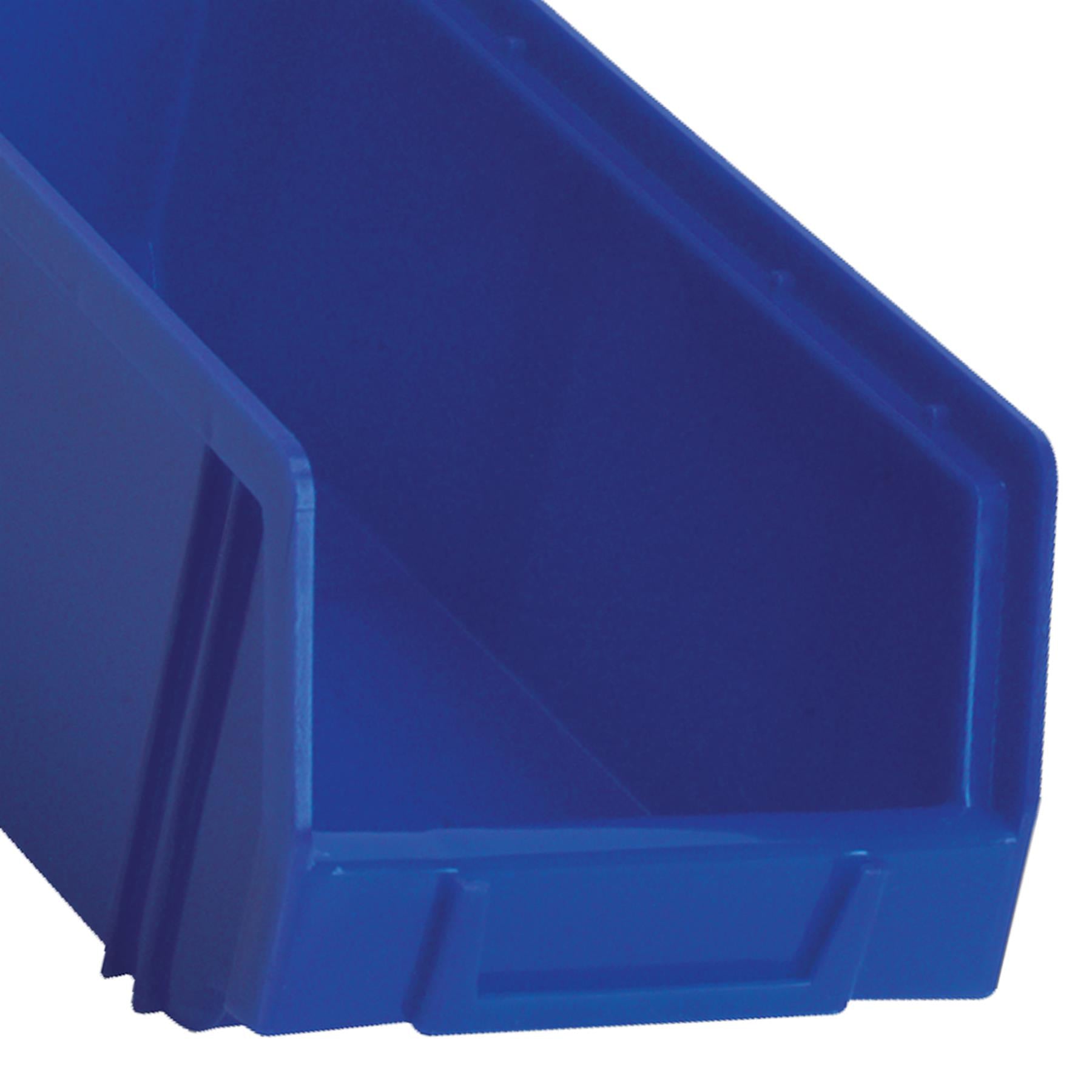 Sealey Plastic Storage Bin Deep 105 x 240 x 85mm - Blue Pack of 28