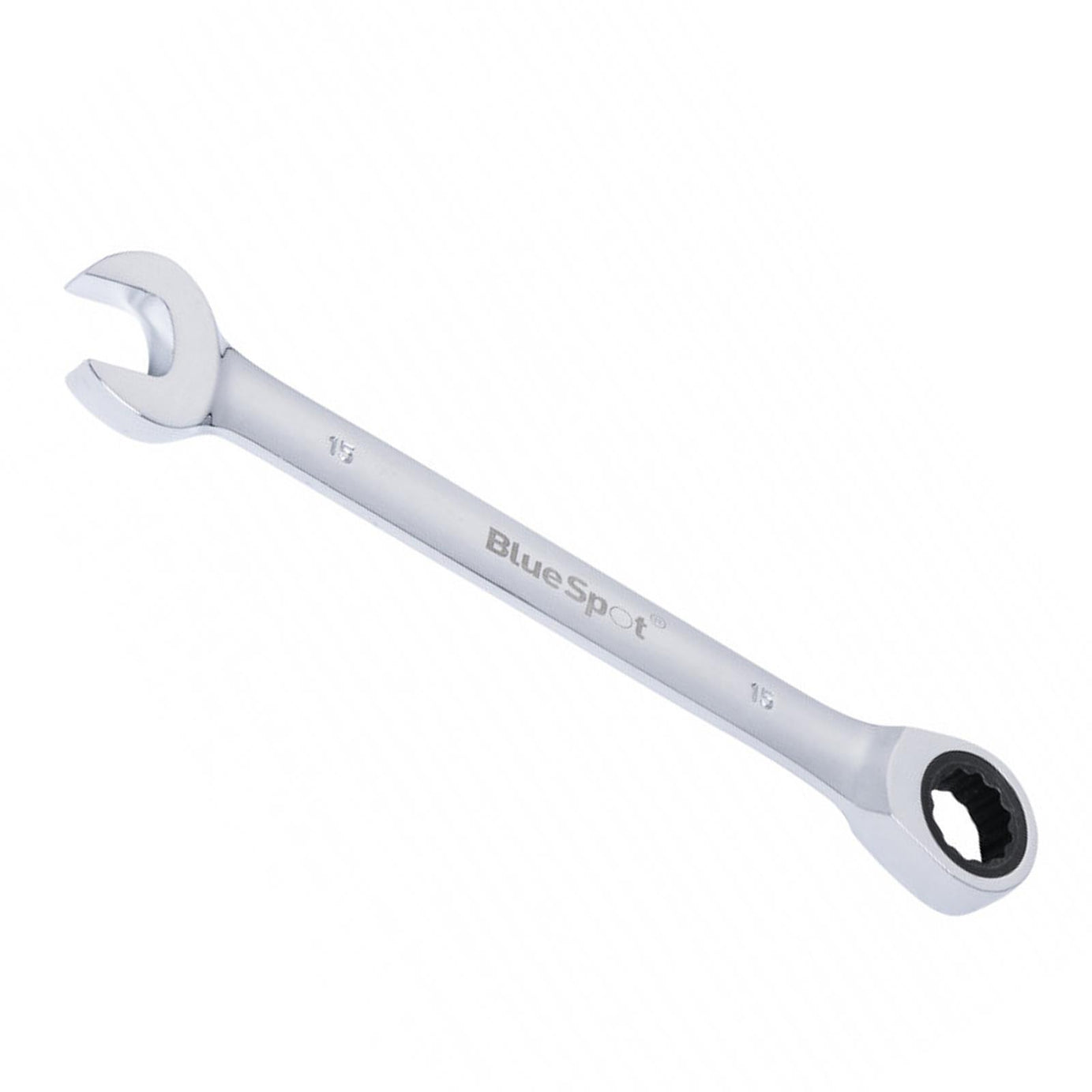 Blue Spot Fixed head Ratchet Spanner Combination Ring open end Wrench 15mm