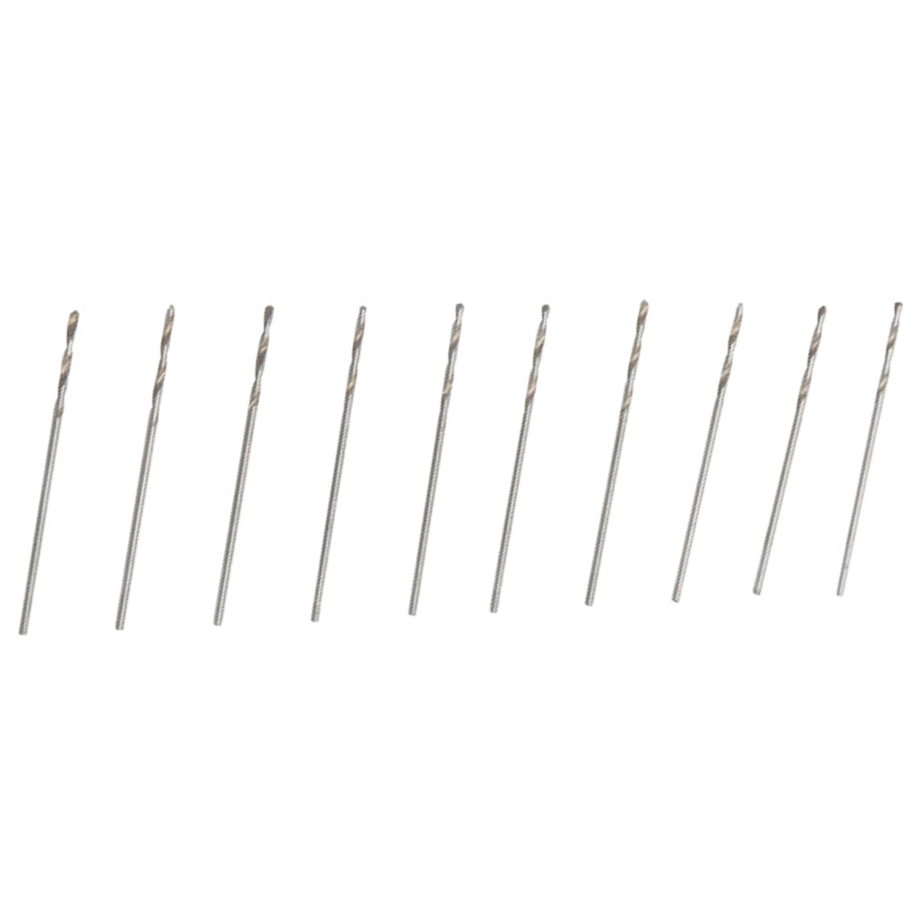 BlueSpot Metal HSS Metric Drill Bits set 10 PCE 1mm For Steel & Wood