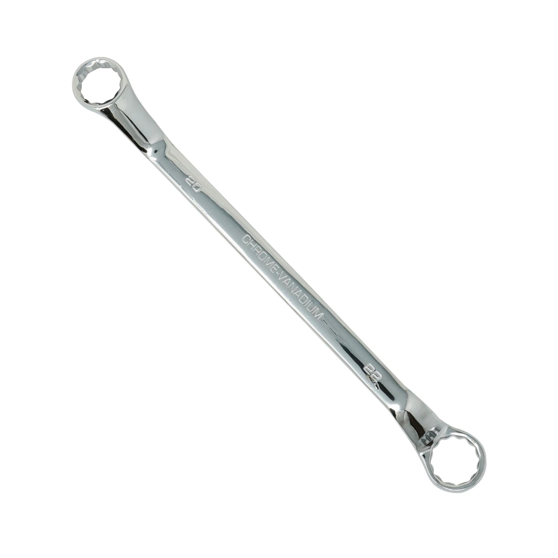 Offset Bi-Hex Swan Neck Ring