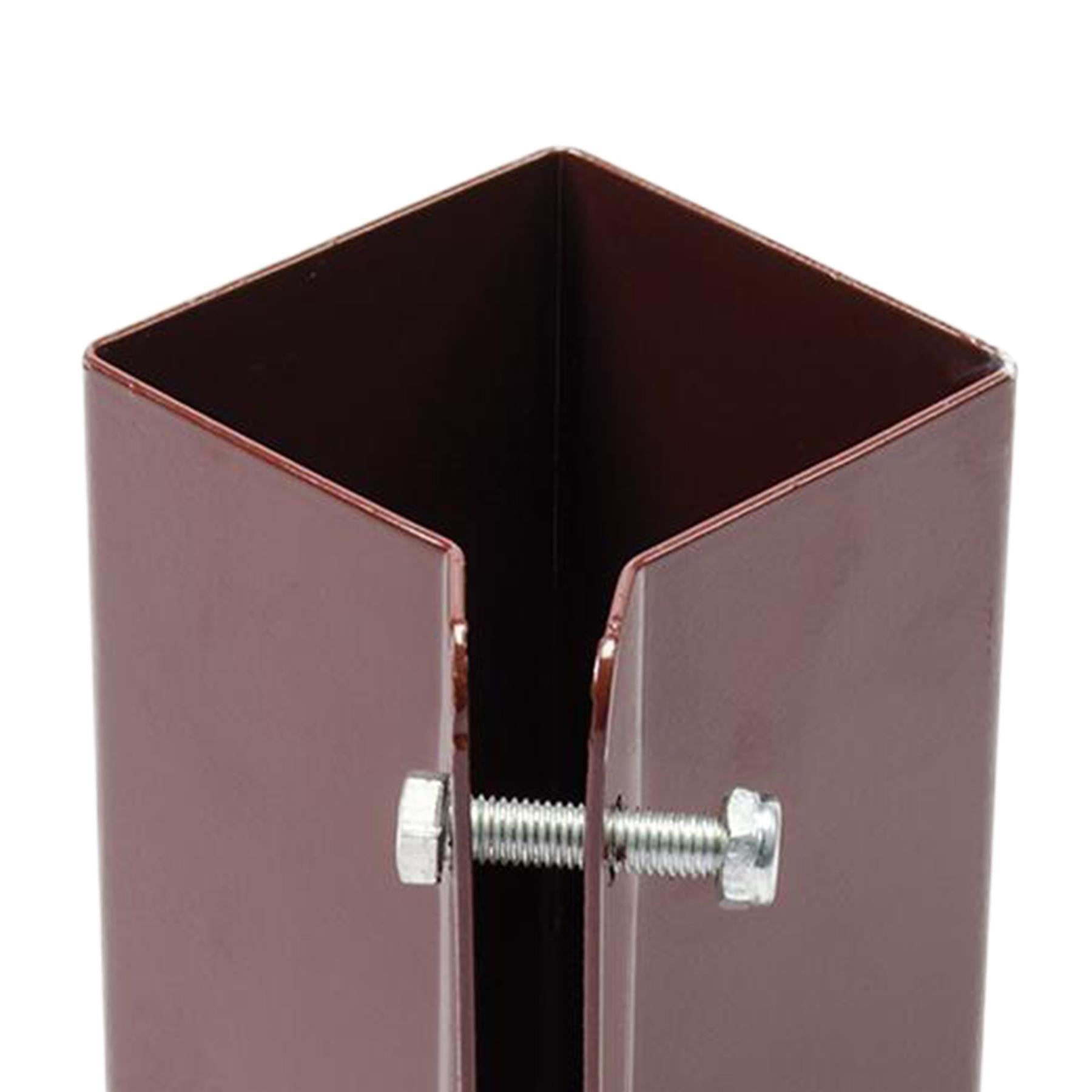 Fence Post Holders / Support - Metal - 3" Bolt Down 75 mm Like Metpost Bolt Grip 4PC