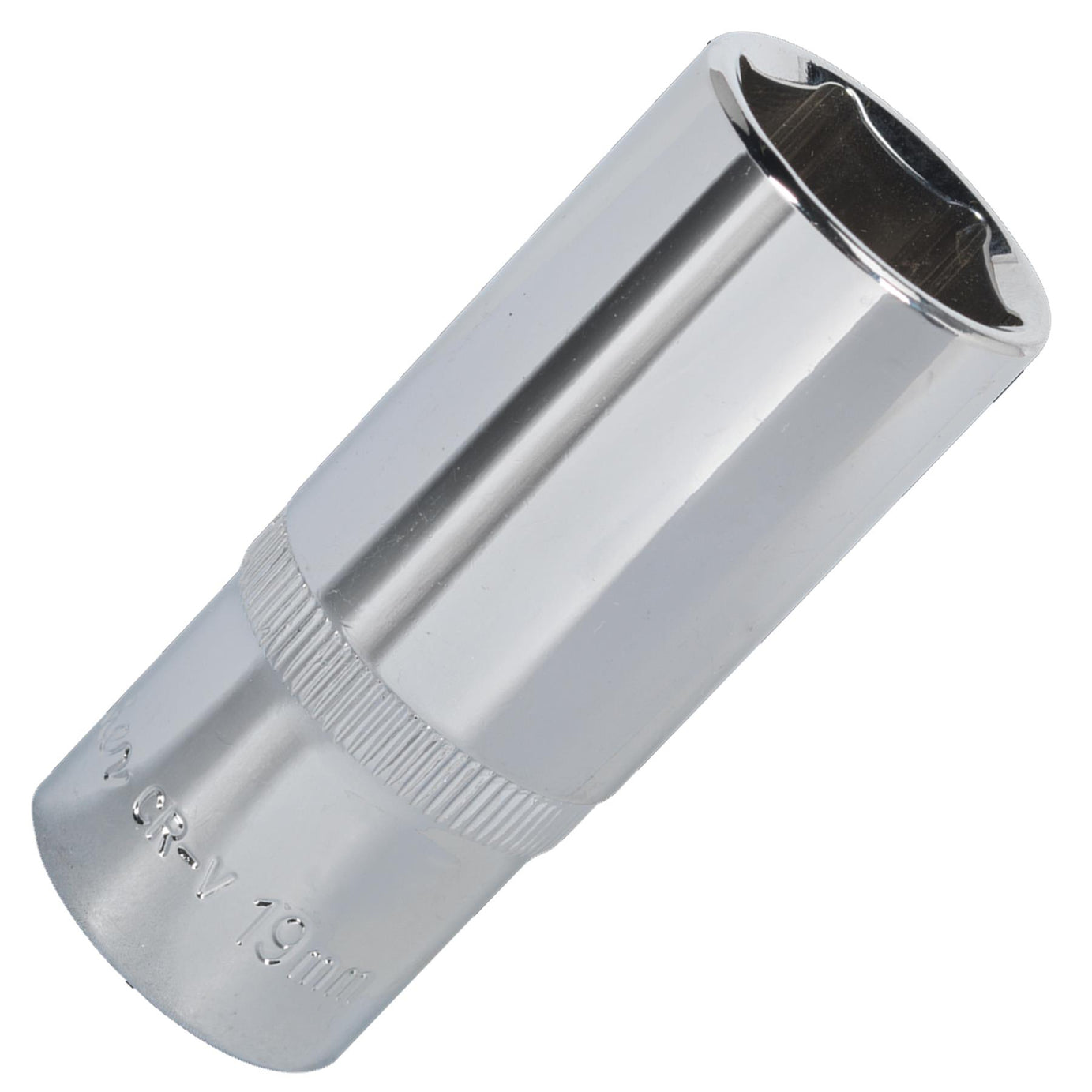 Sealey WallDrive Socket 19mm Deep 3/8"Sq Drive Fully Polished