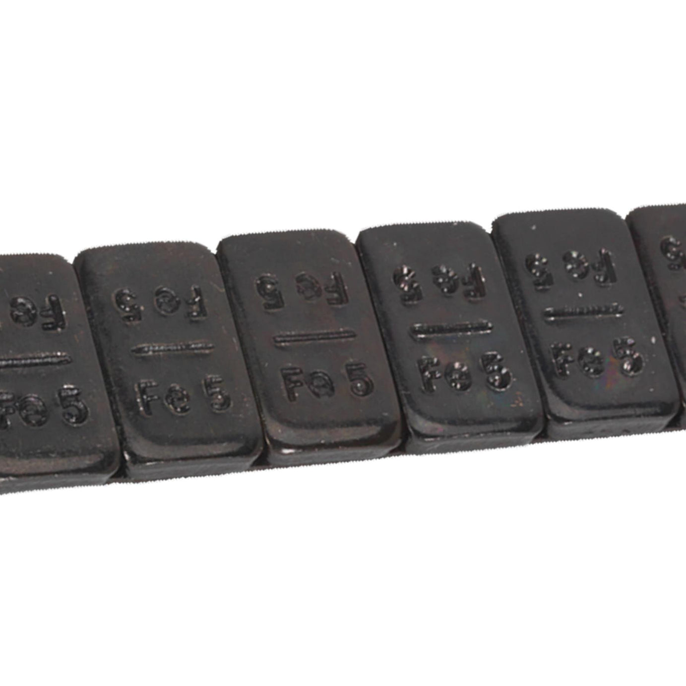 Wheel Weight 5g Adhesive Zinc Plated Steel Black Pk of 50x12 Sealey