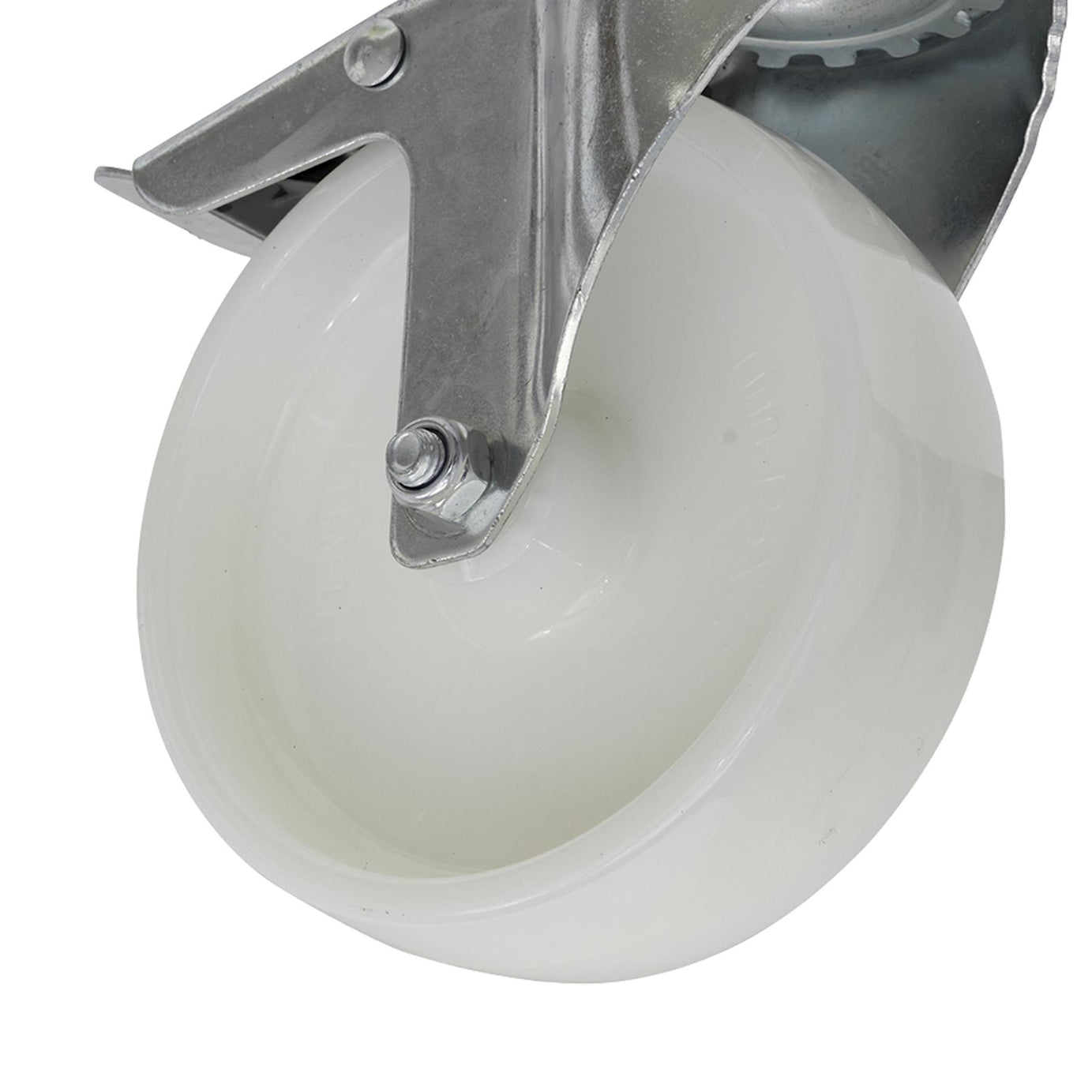 Sealey Castor Wheel Bolt Hole Swivel with Total Lock 125mm