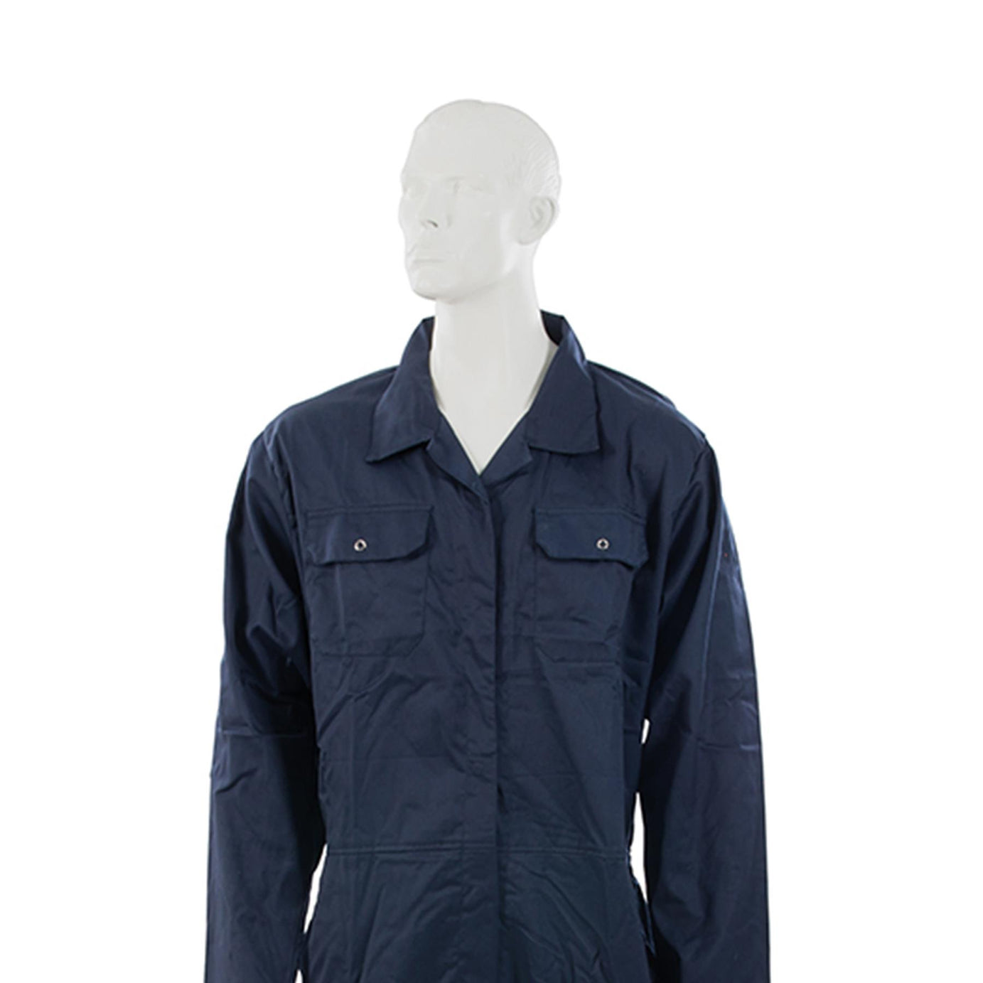 Boilersuit Navy Large 112cm (44") Navy Blue Overalls Elasticated Waist Pockets