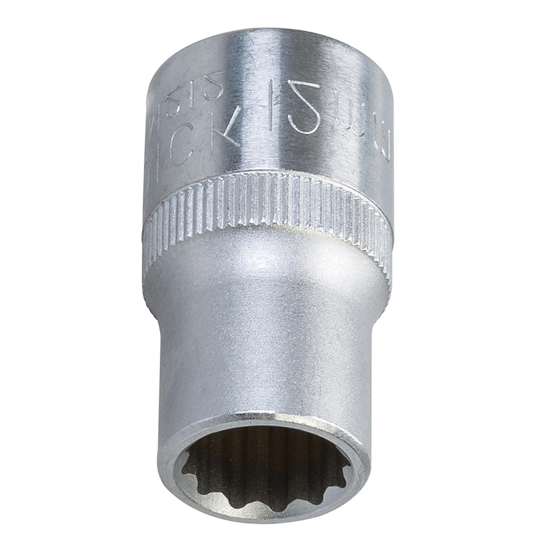 King Dick Socket 1/2" Sd 12pt Metric 12mm