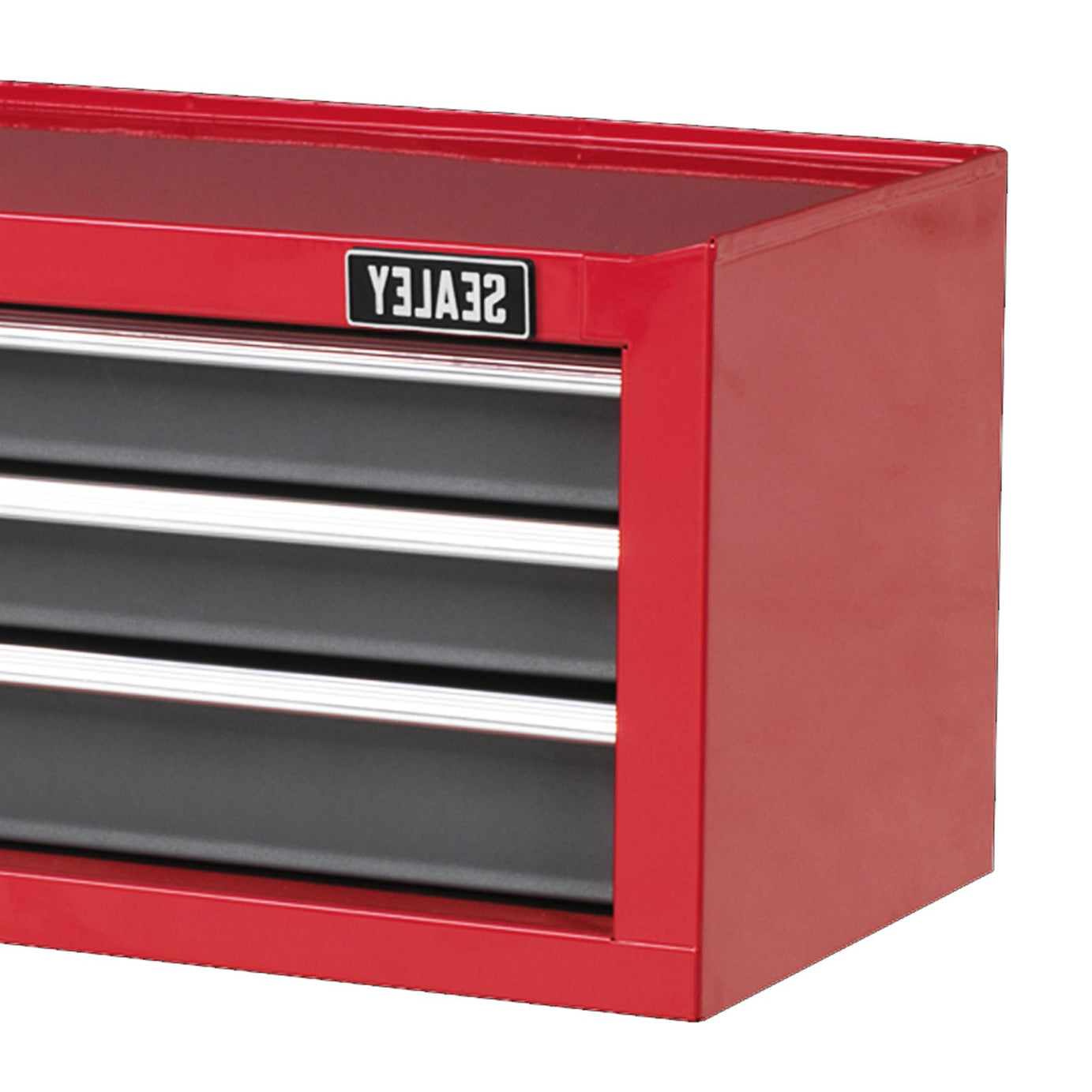 Sealey Mid-Box 3 Drawer with Ball-Bearing Slides - Red/Grey