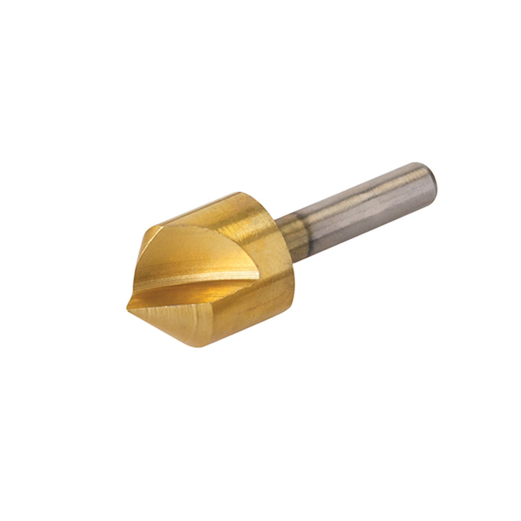 5Pc Titanium Coated Countersink Bit Set Drill High Carbon Steel Quality