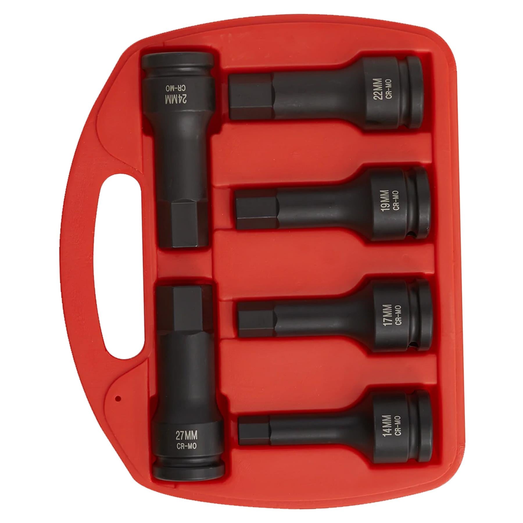 Sealey Impact Hex Socket Bit Set 6pc 3/4"Sq Drive