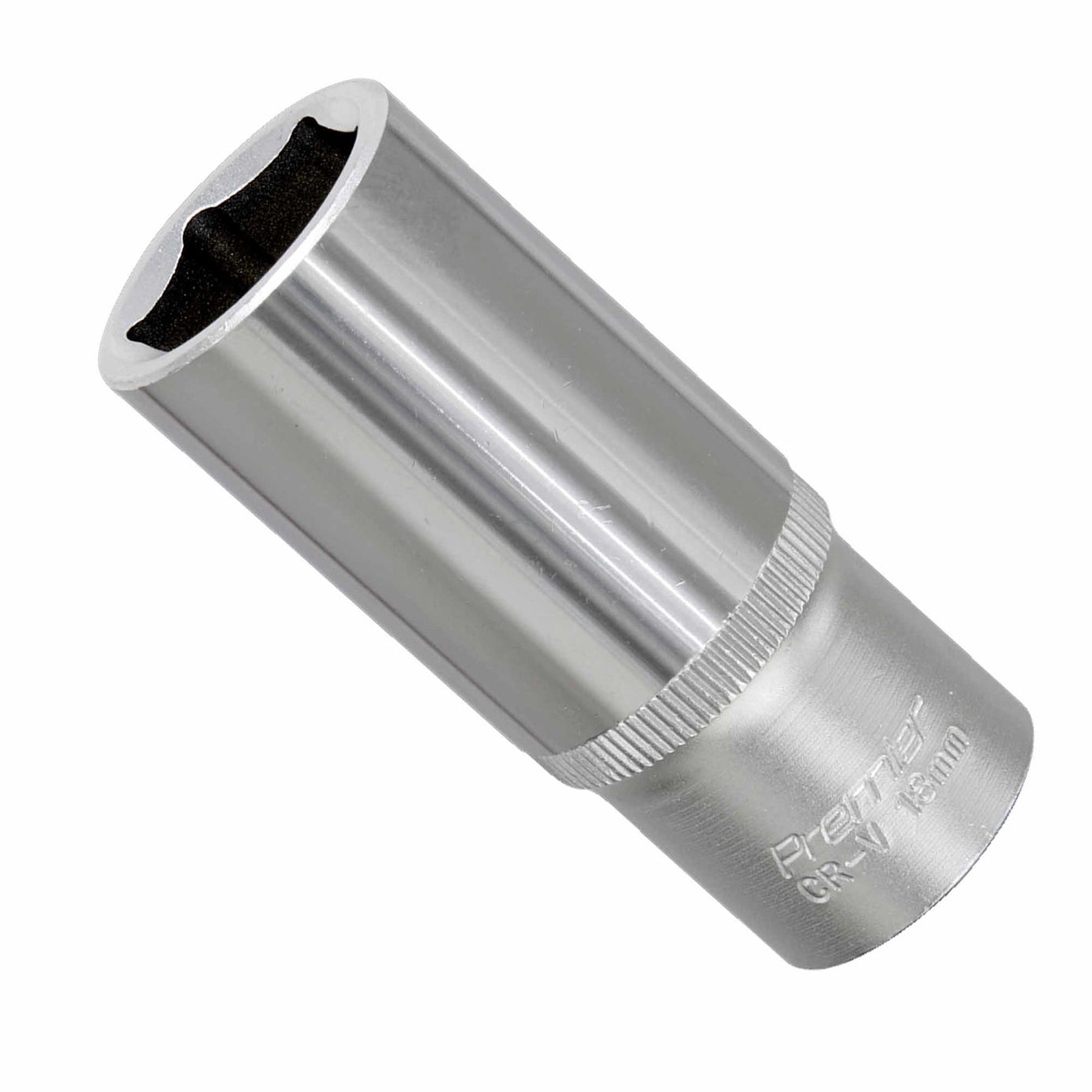 Sealey WallDrive Socket 18mm Deep 3/8"Sq Drive Chrome Vanadium Steel