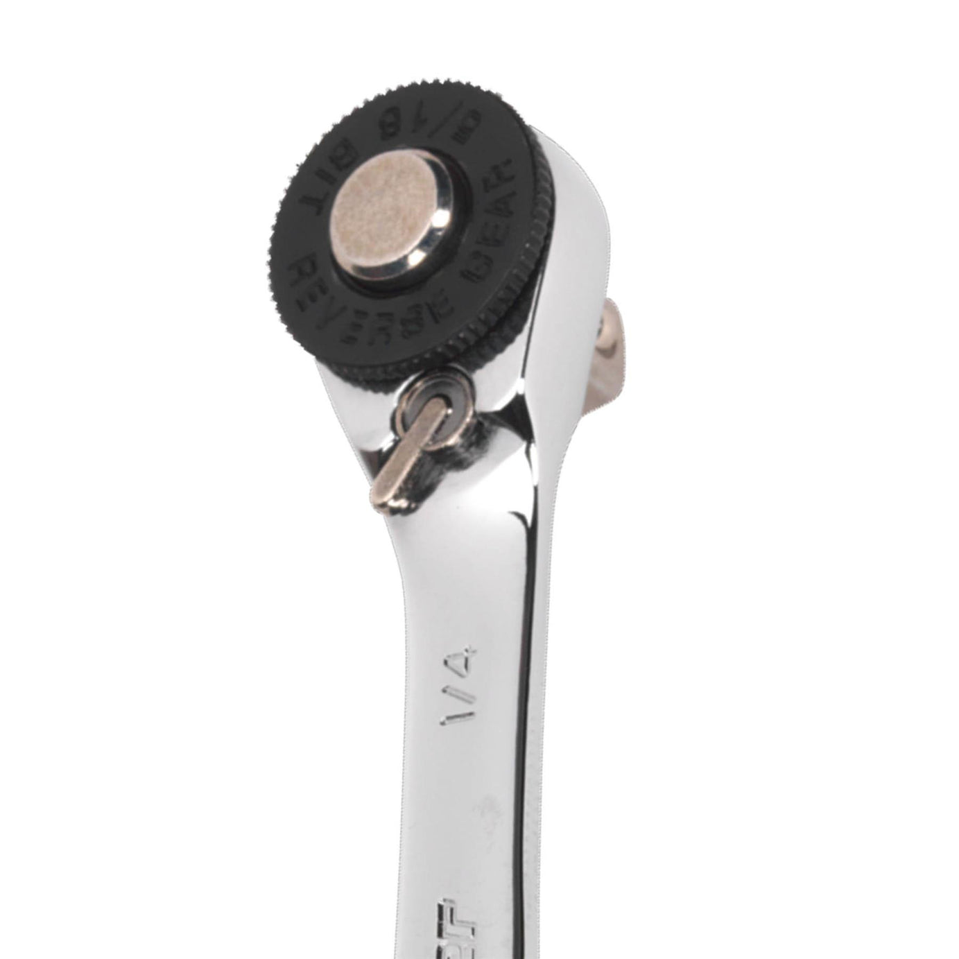 Sealey Ratchet Spanner 1/4"Hex x 5/16"Hex Dr & 1/4"Sq Dr Adaptor