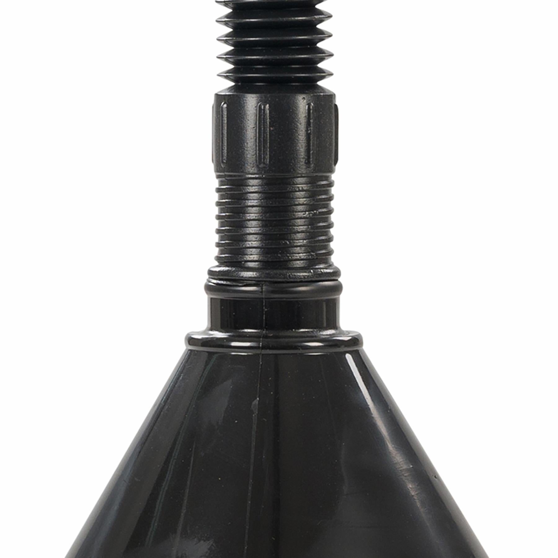 Plastic Funnel With Spout - 140mm With Brassed Gauze Filter - Thick Durable