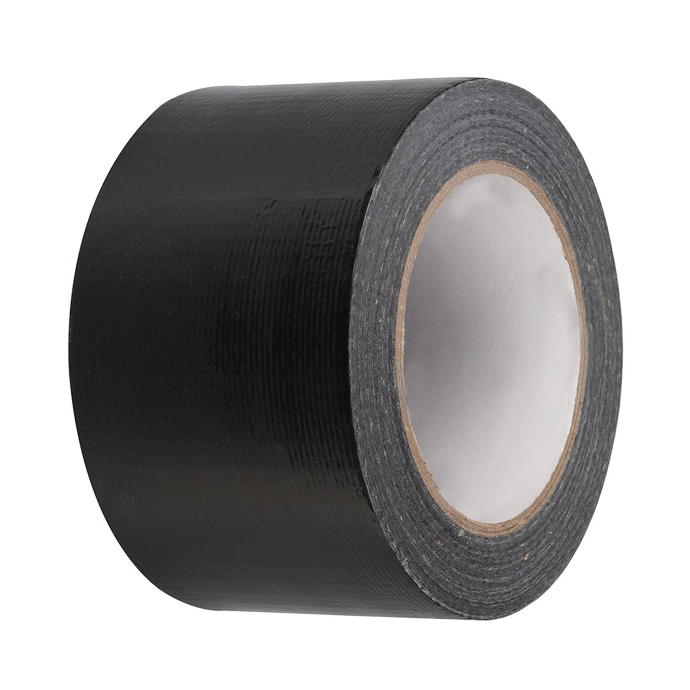Duct Tape - 72mm X 50M Black Polyethylene-Coated With Hot-Melt Glue Adhesive
