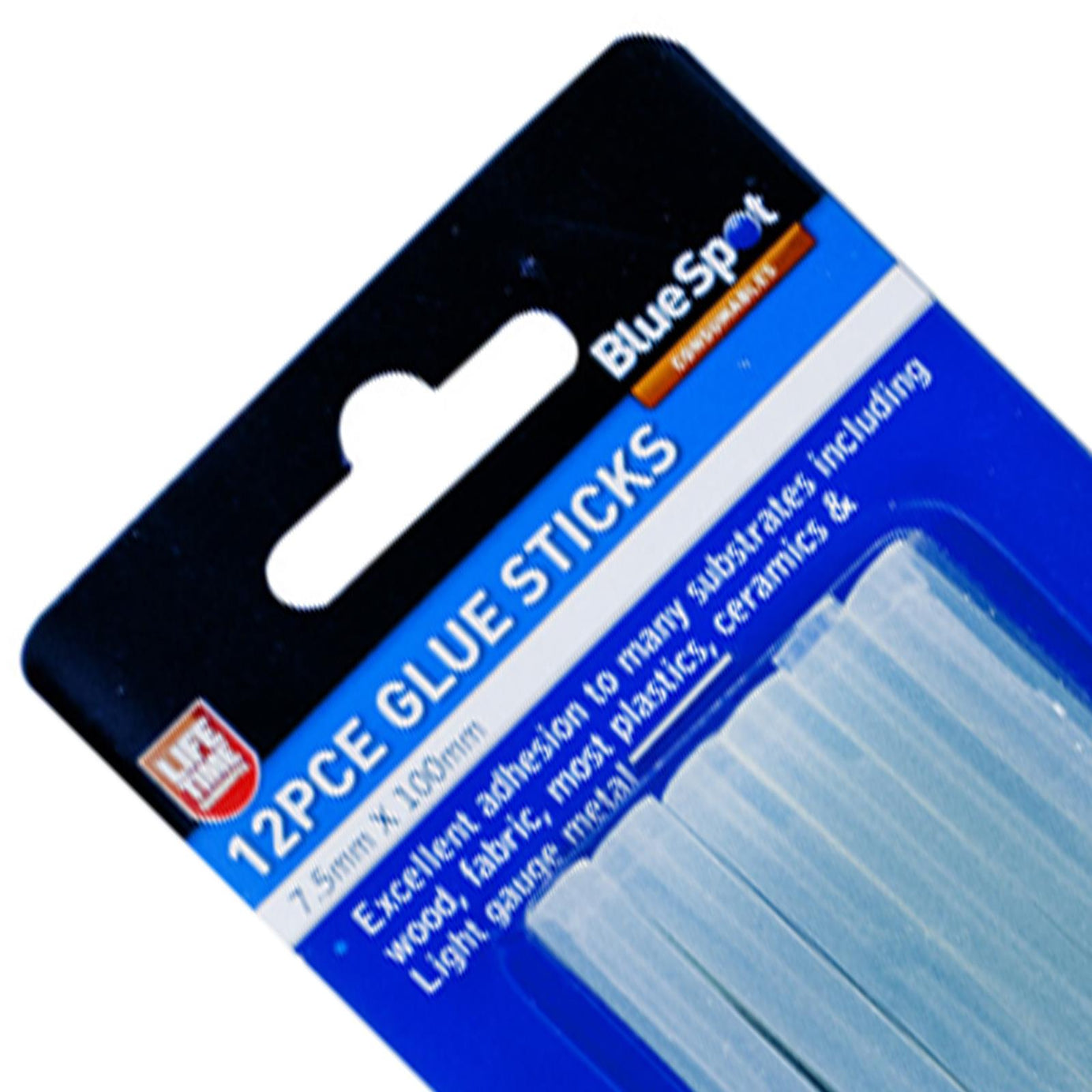 BlueSpot Hot Melt Clear Glue Gun Sticks-100 X 7.5mm Glue Gun Sticks