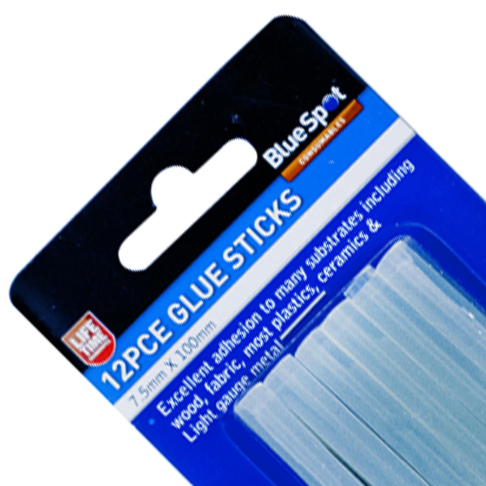 BlueSpot Hot Melt Clear Glue Gun Sticks-100 X 7.5mm Glue Gun Sticks