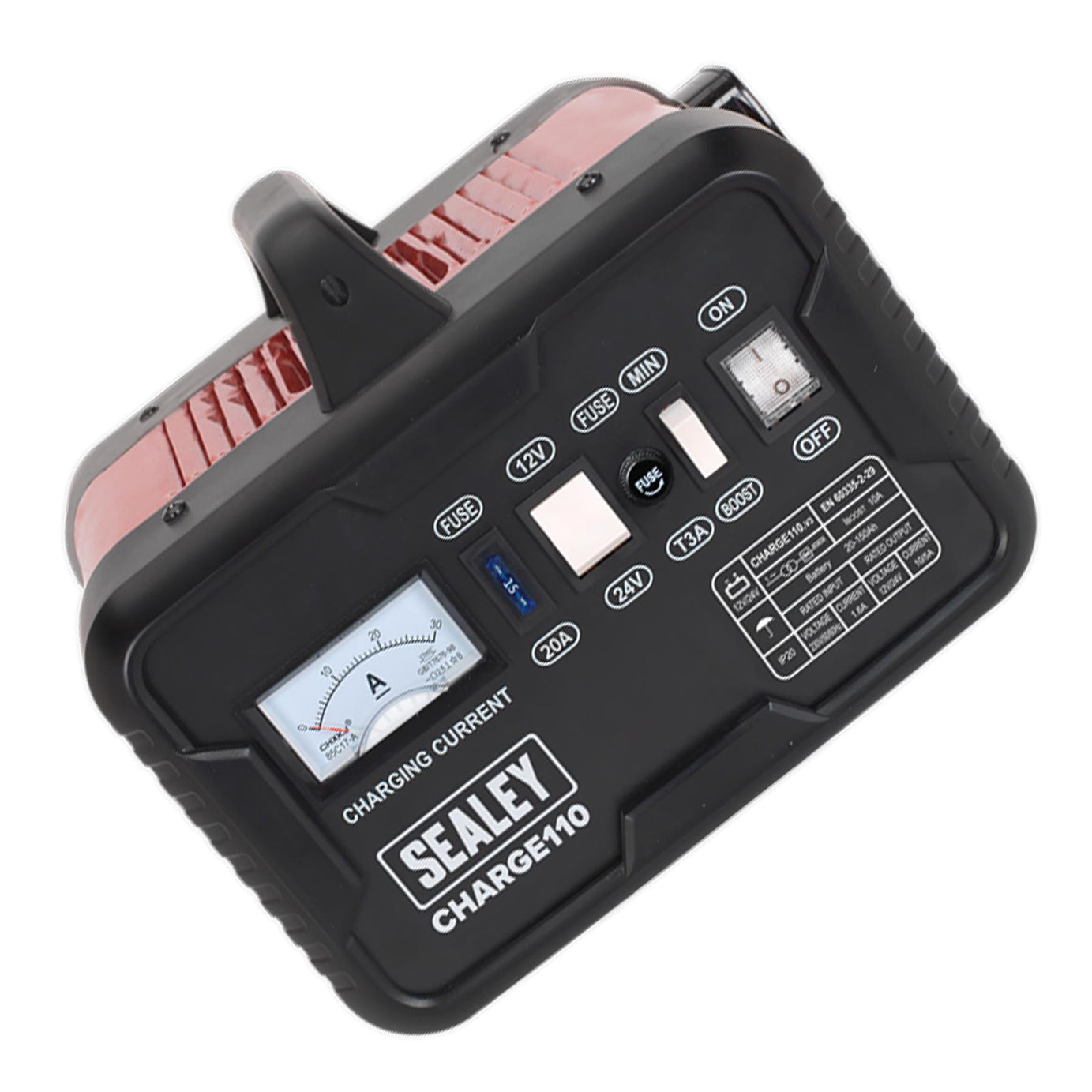 Sealey CHARGE110 Battery Charger 14Amp 12V/24V 230V