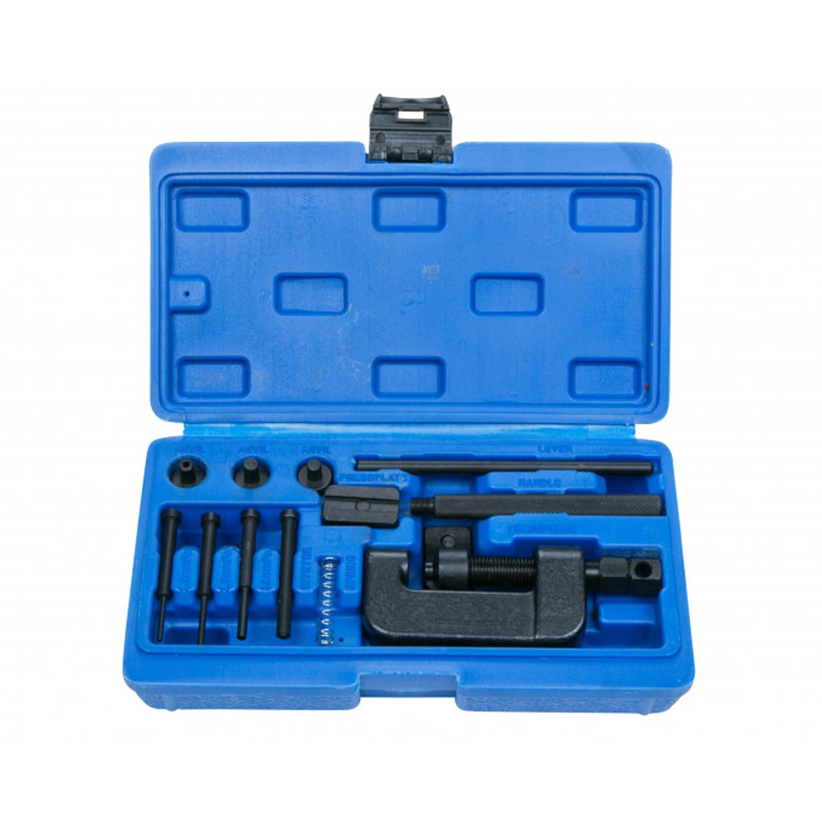 BlueSpot Motor Cycle Chain Breaker And Riveting Tools Removable Pin