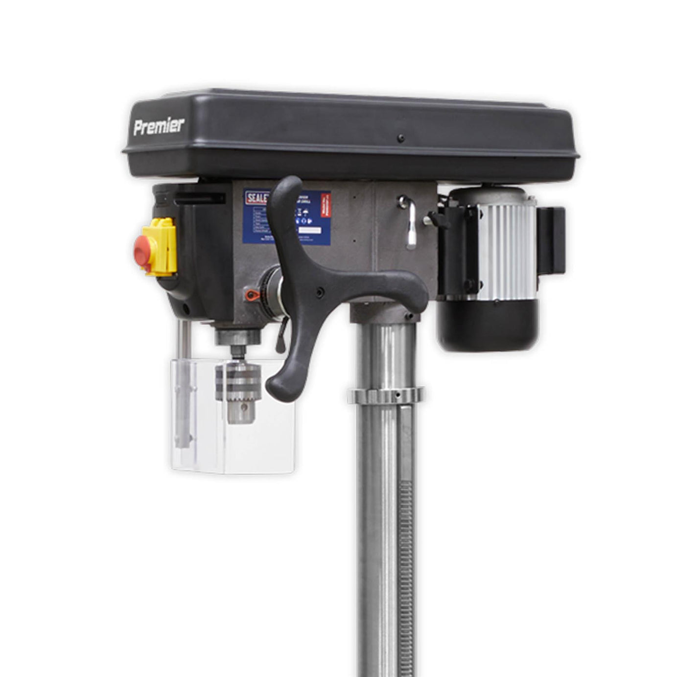 Sealey Pillar Drill Floor 16-Speed 1610mm Height 230V Garage Workshop DIY