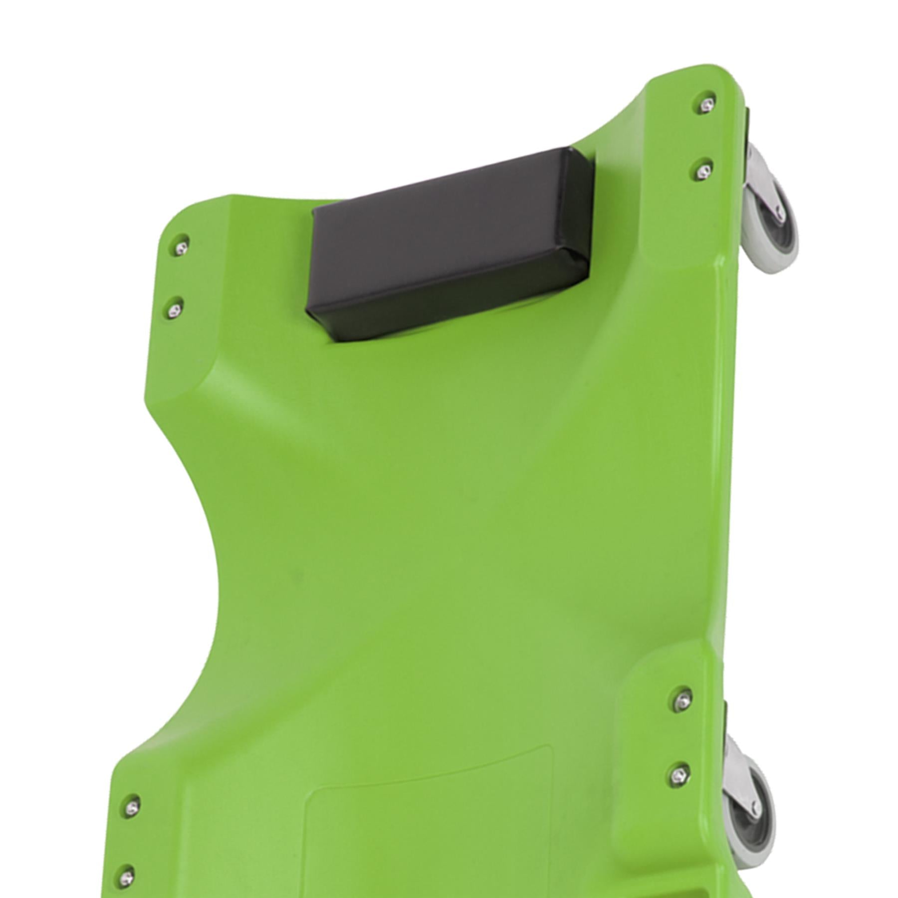 Sealey Composite Creeper with 6 Wheels - Hi-Vis