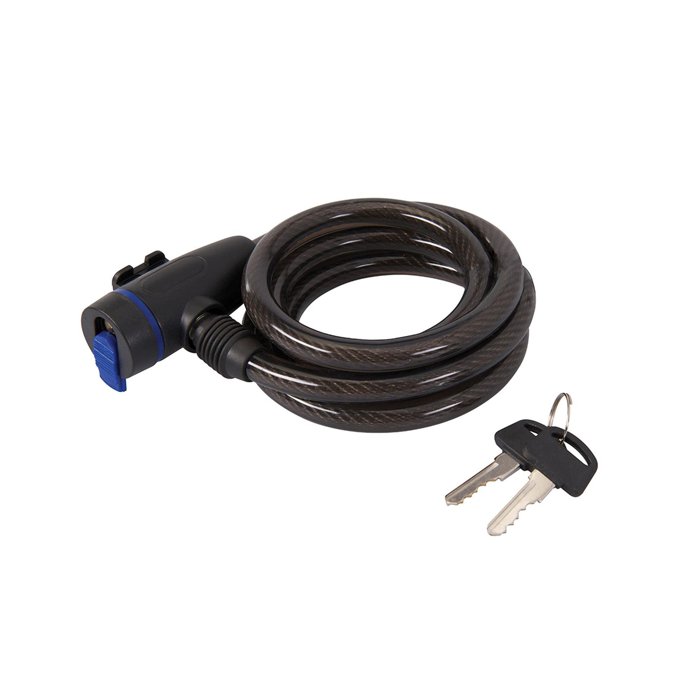 Coiled Bike Lock - 12 X 1500mm