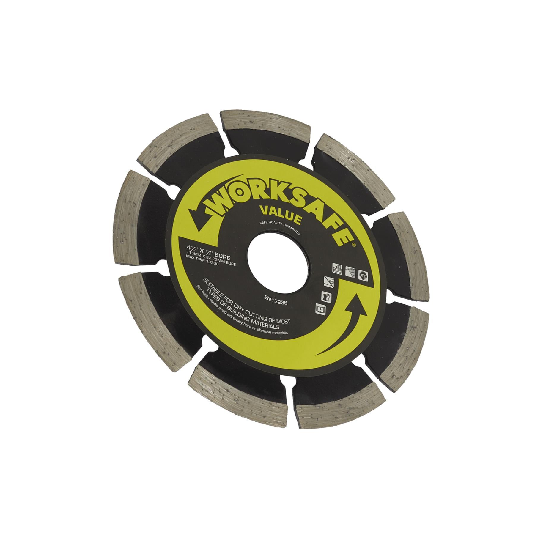 Sealey  Ø115 x 22mm Value Diamond Blade