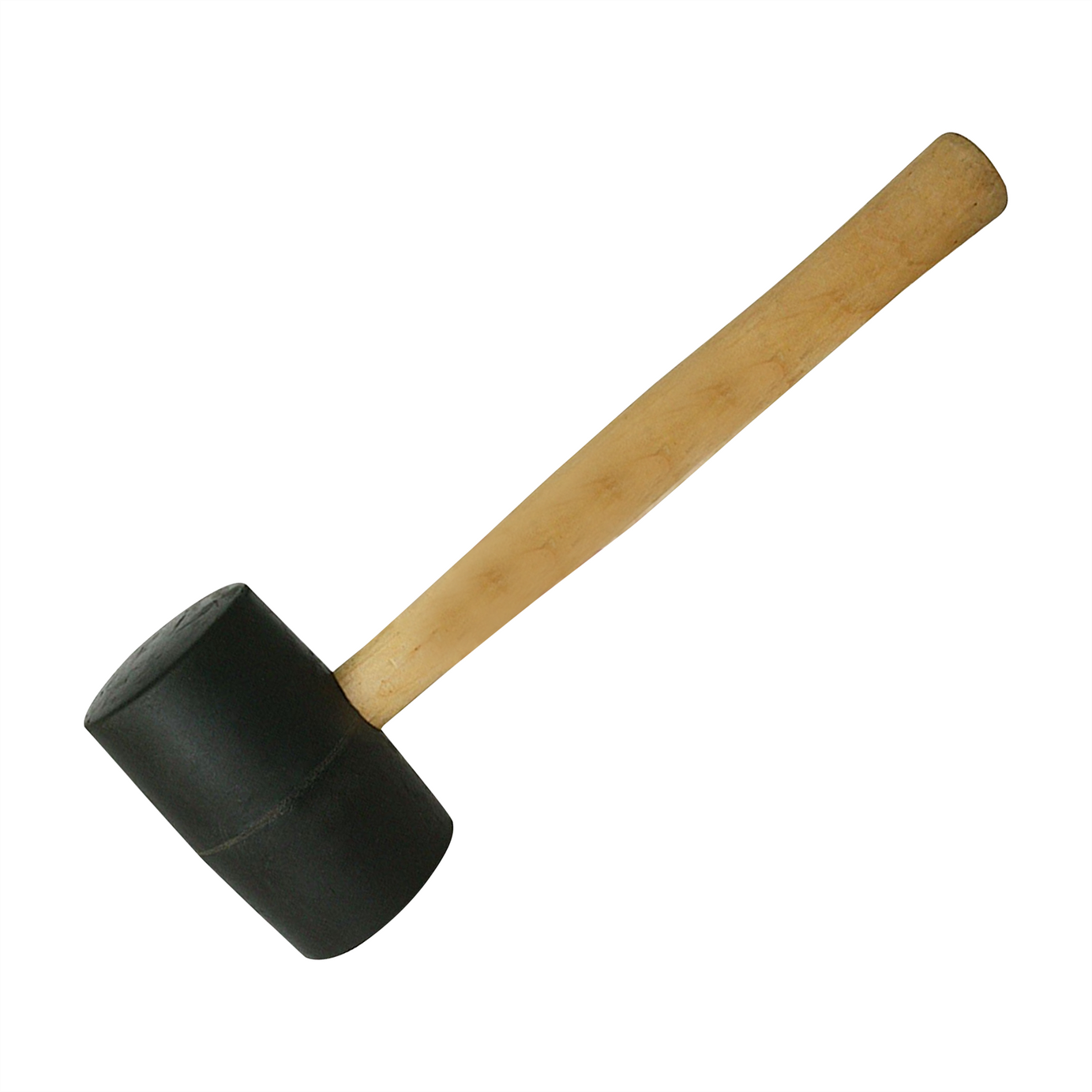 Black Rubber Mallet - 24Oz (680G) Camping Building Marqee Tent Pegs Mallet DIY