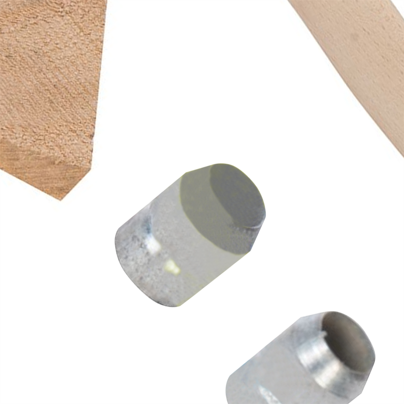 Replacement Hatchet Chopper Splitters Wooden Handles 12" & Wedge 3 - 7lb