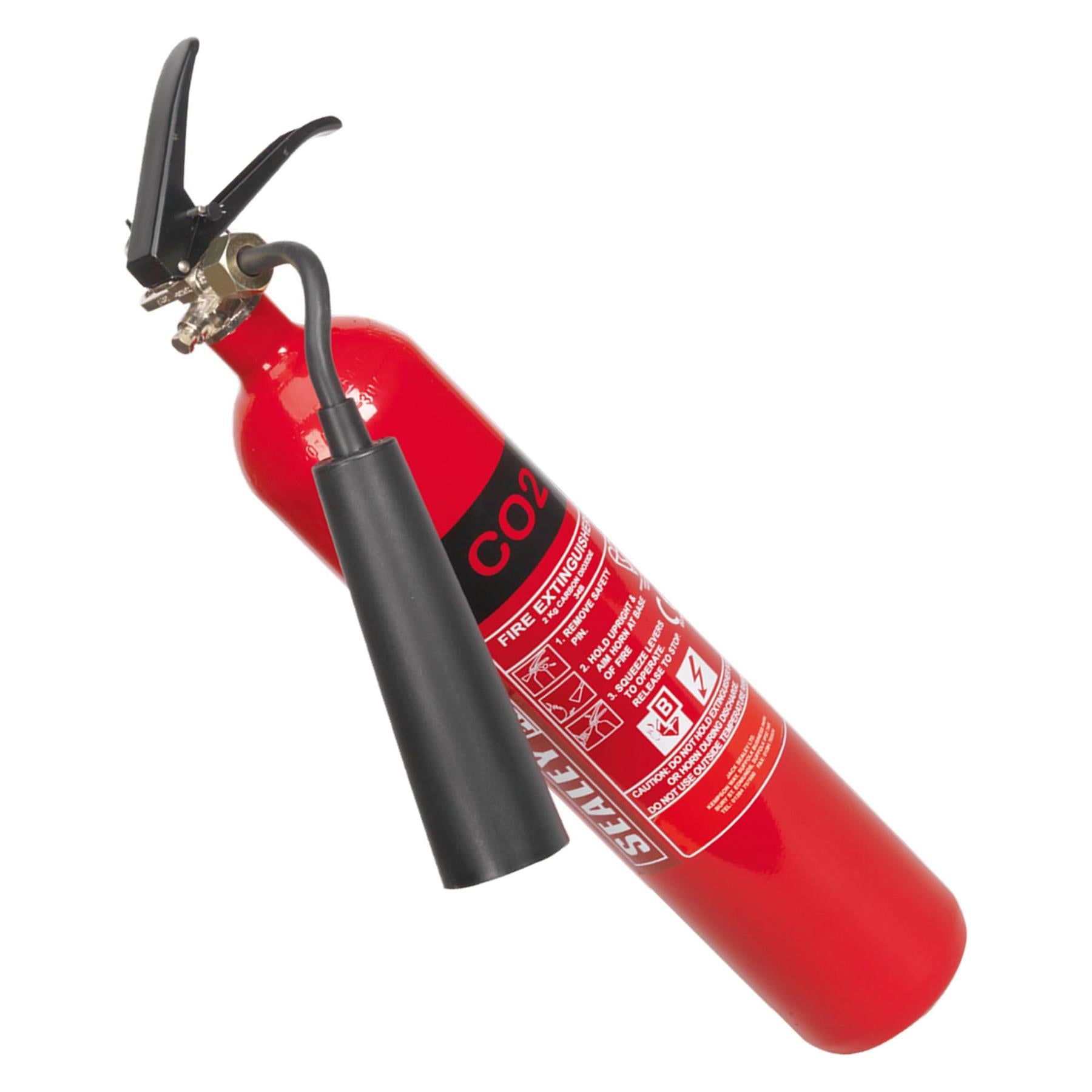 Sealey Fire Extinguisher 2kg Carbon Dioxide