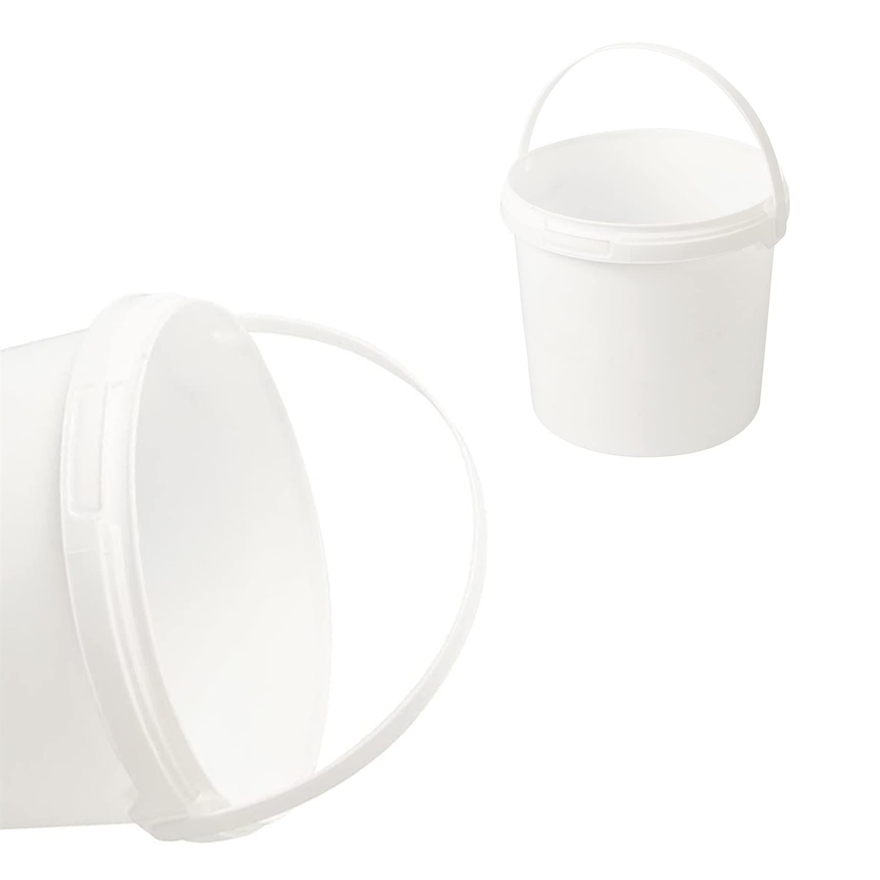 Plastic Paint Kettle 1.5Ltr Paintbrush Holder Painting & Decorating Tool 5 PK