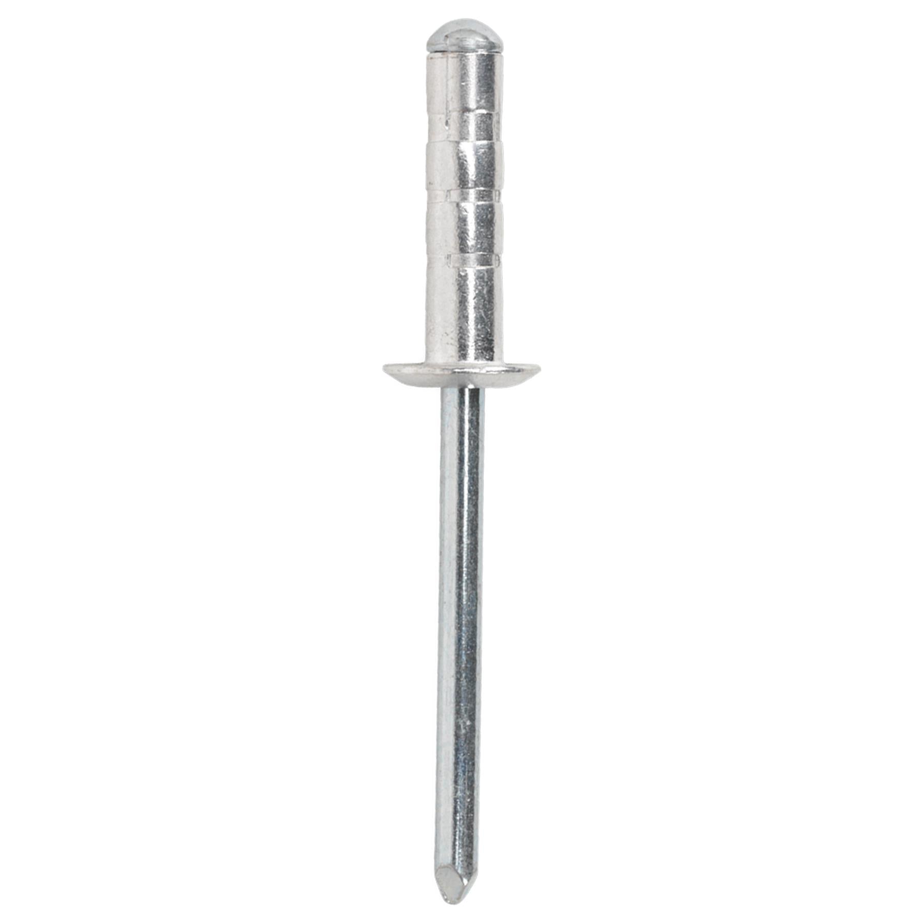 Sealey Aluminium Multi-Grip Rivet Std Flange 3.2 x 10mm Pack of 200