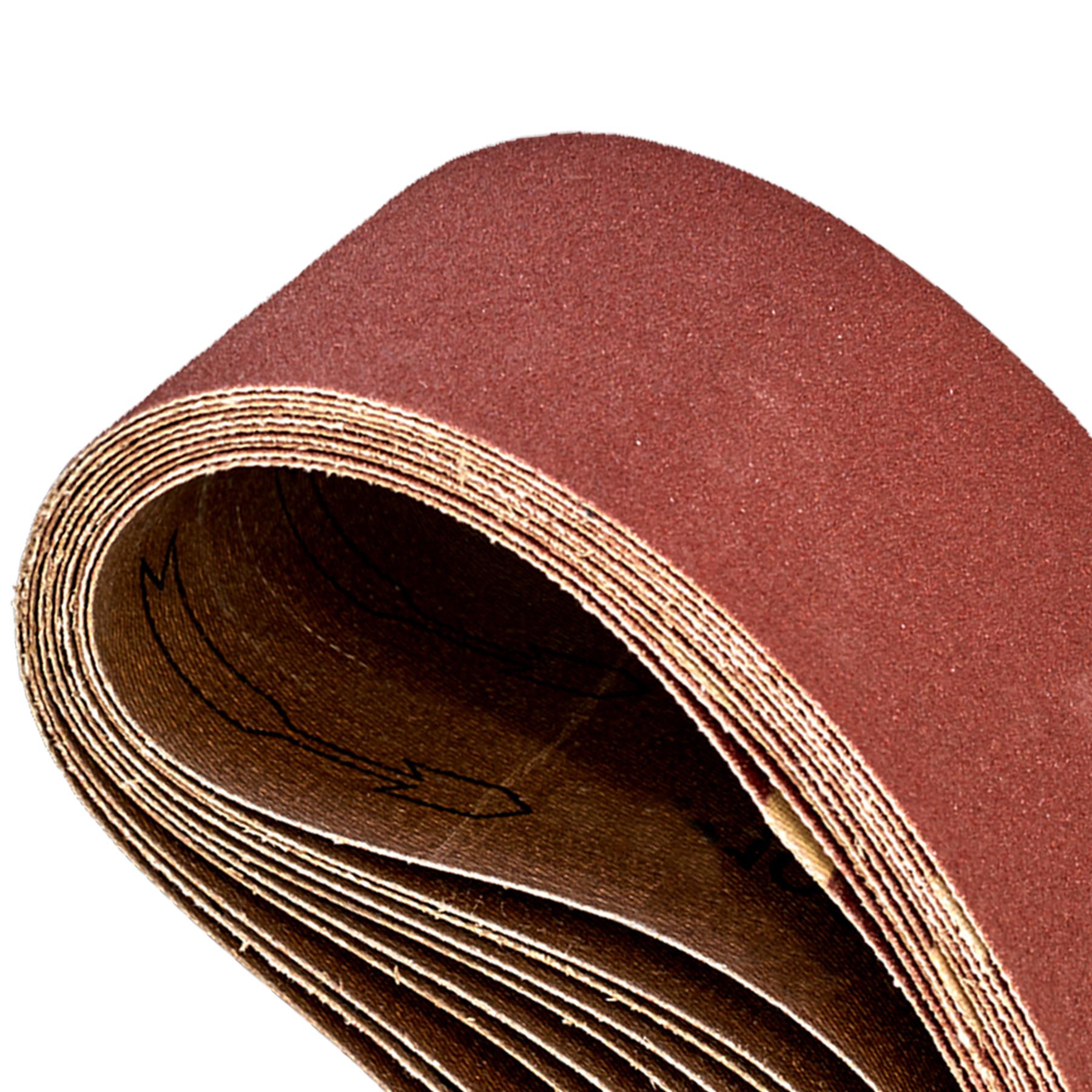 Sealey Sanding Belt 75 x 533mm 80Grit - Pack of 10