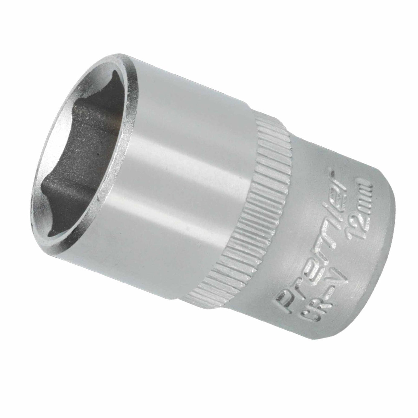 Sealey WallDrive Socket 12mm 1/4"Sq Drive Chrome Vanadium Steel