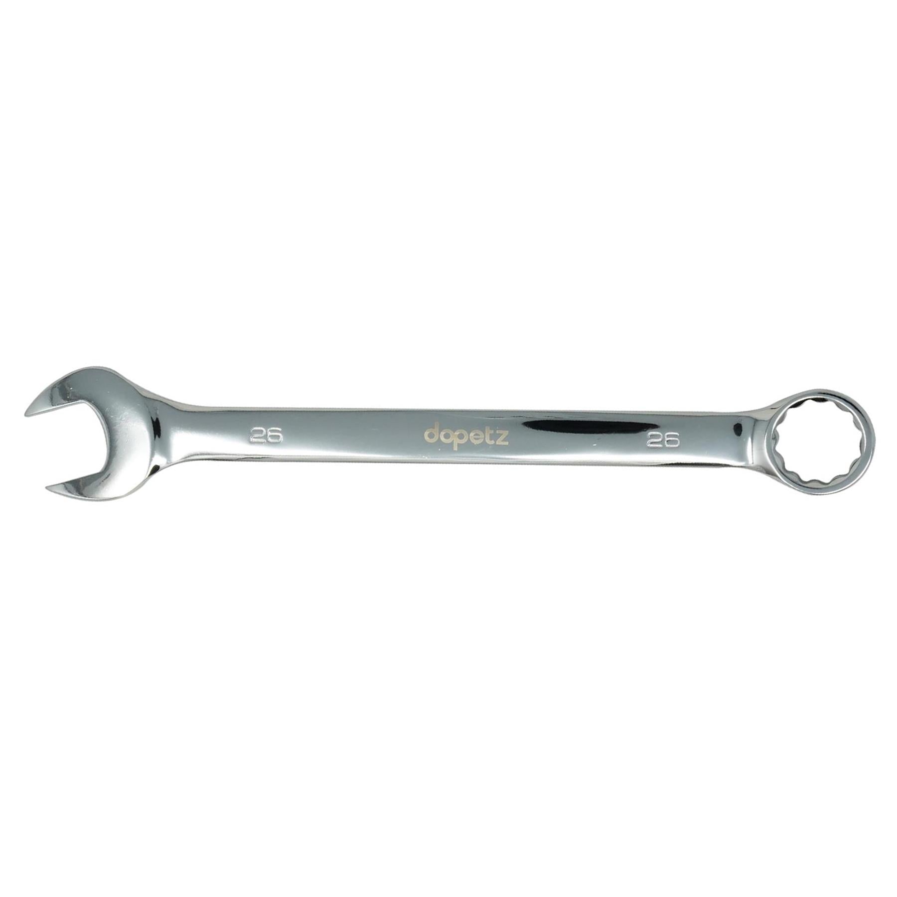 Combination Open Ring Spanner Chrome Mechanics Garage Tools 26mm